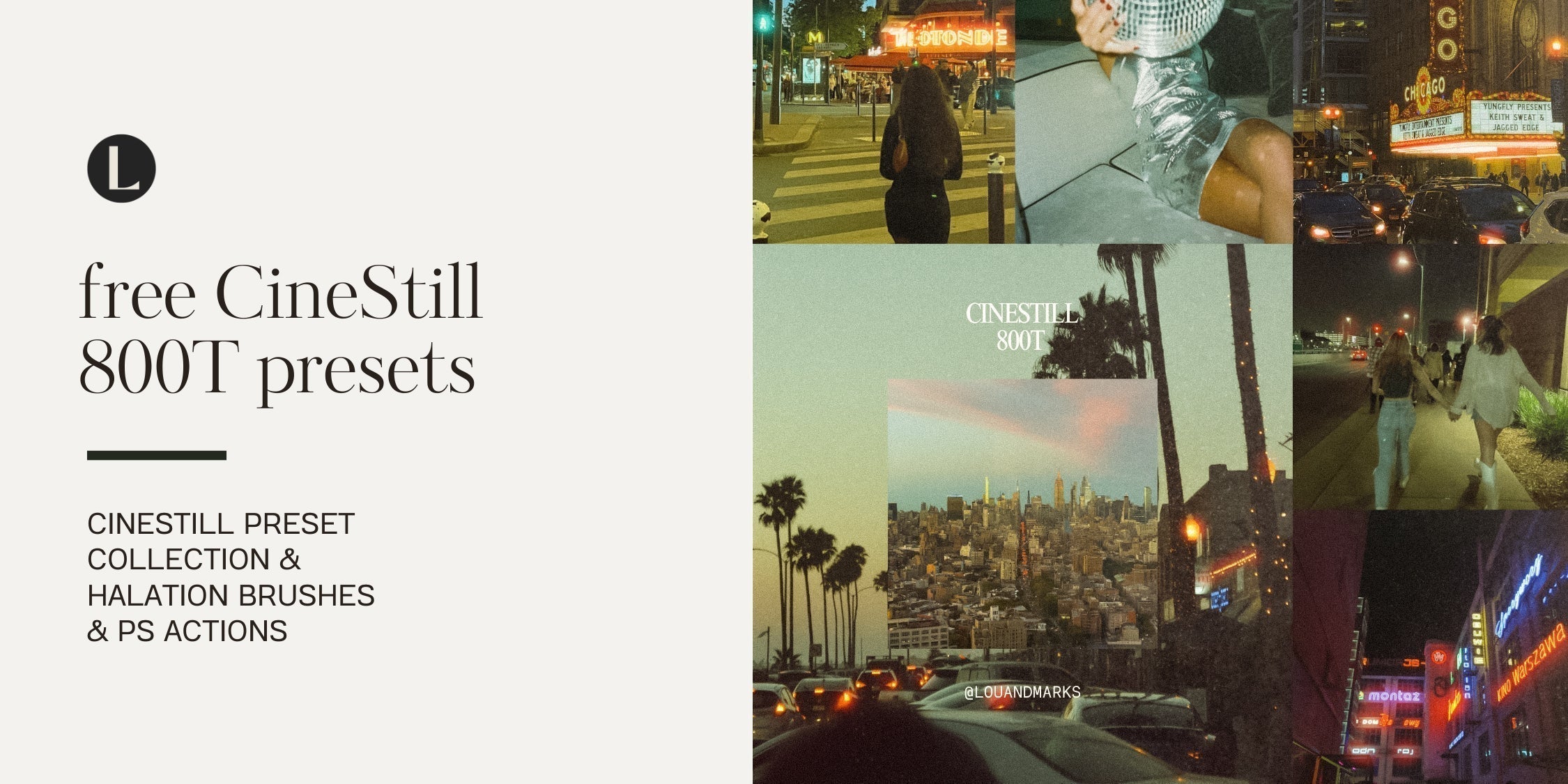 Free CineStill Film Lightroom Presets 800t free preset download film filter for Lightroom by Lou And Marks Presets