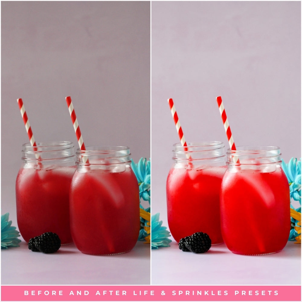 Life and Sprinkles Lightroom Presets by Lou and Marks Presets