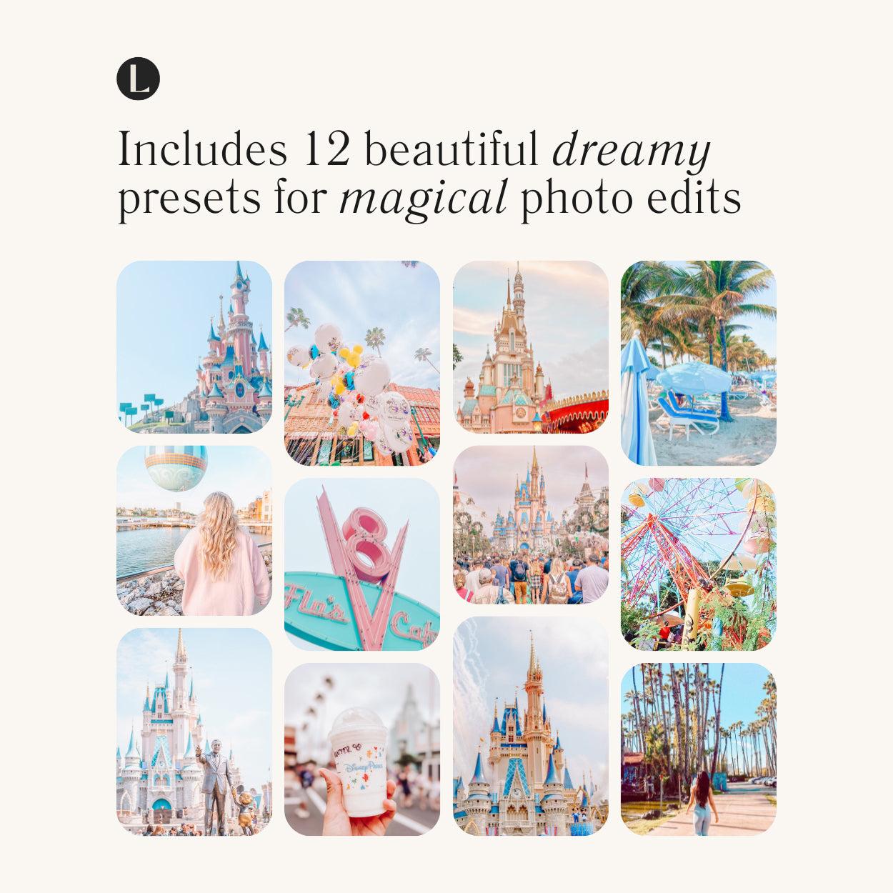 best Dreamland Disney Presets For Disney Photo Editing in Adobe Lightroom