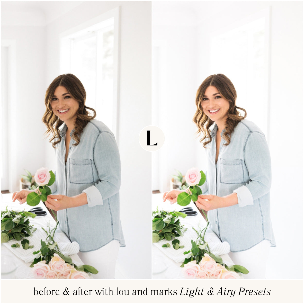Adobe Light And Airy Lightroom Presets For Portraits By Lou And Marks Preset
