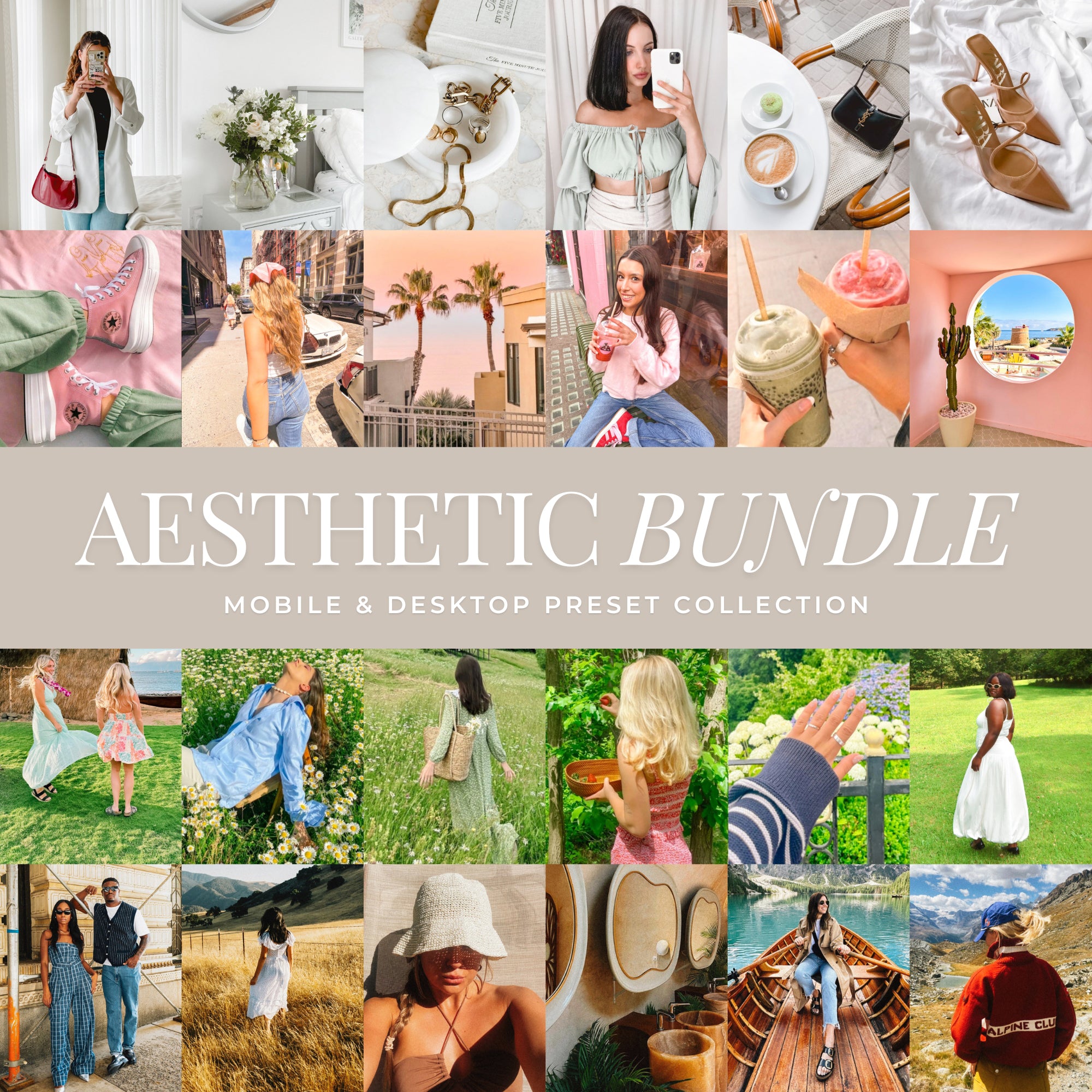 The Best Aesthetic Lightroom Presets For Photographers and Instagram Photo Editing in Adobe Lightroom By Lou And Marks Presets