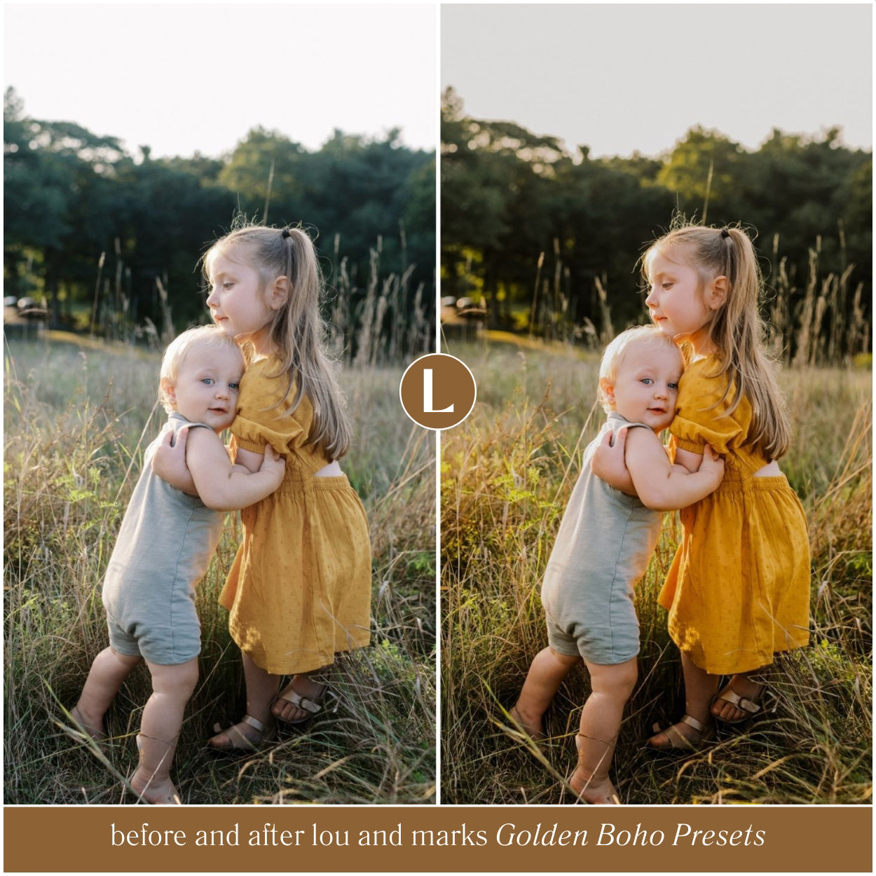 Portrait Golden Boho Lightroom Preset Collection For Adobe Lightroom Mobile And Desktop Lightroom And Photoshop Photo Editing For Instagram And photographers by Lou And Marks Presets