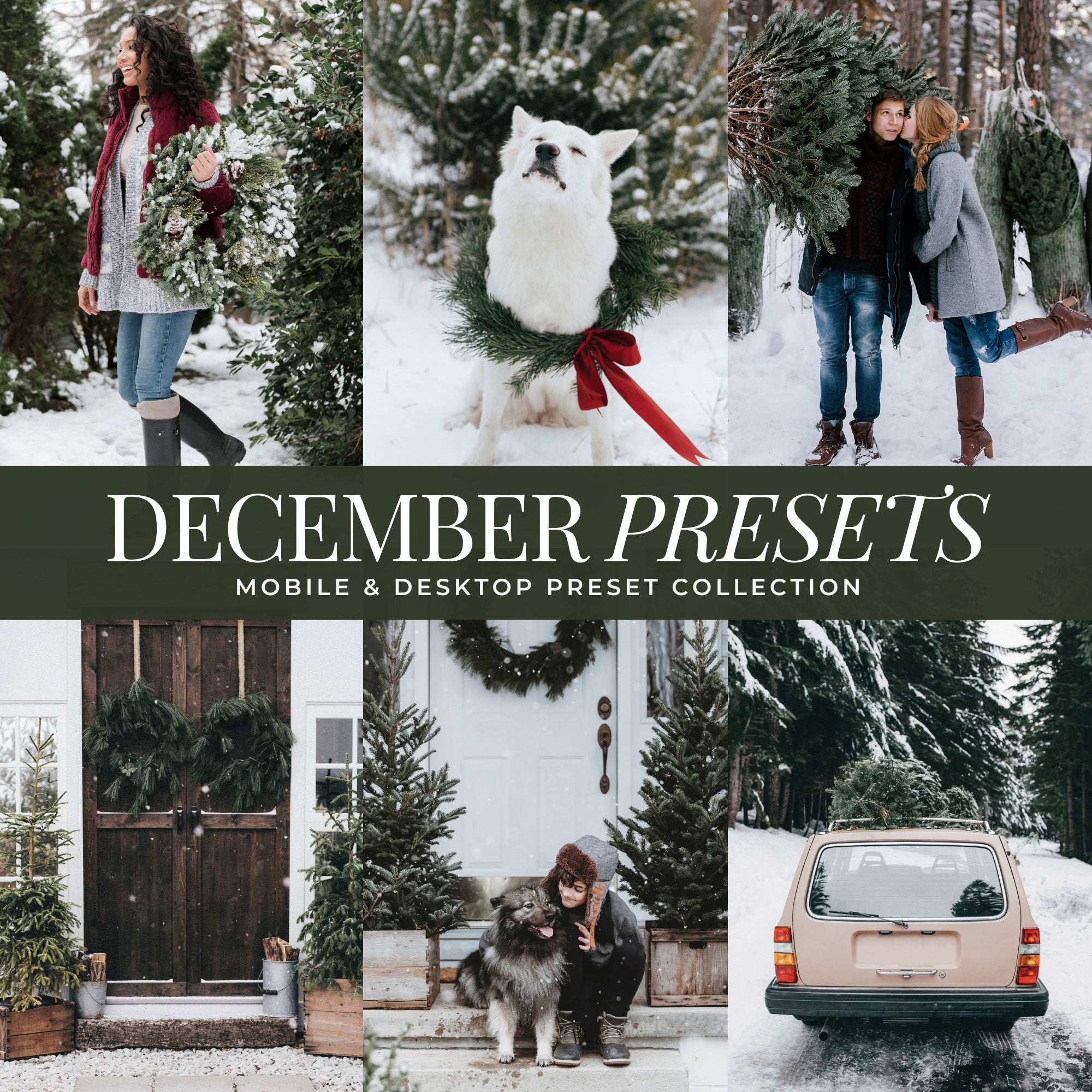 December winter Lightroom Presets By Lou And Marks Presets
