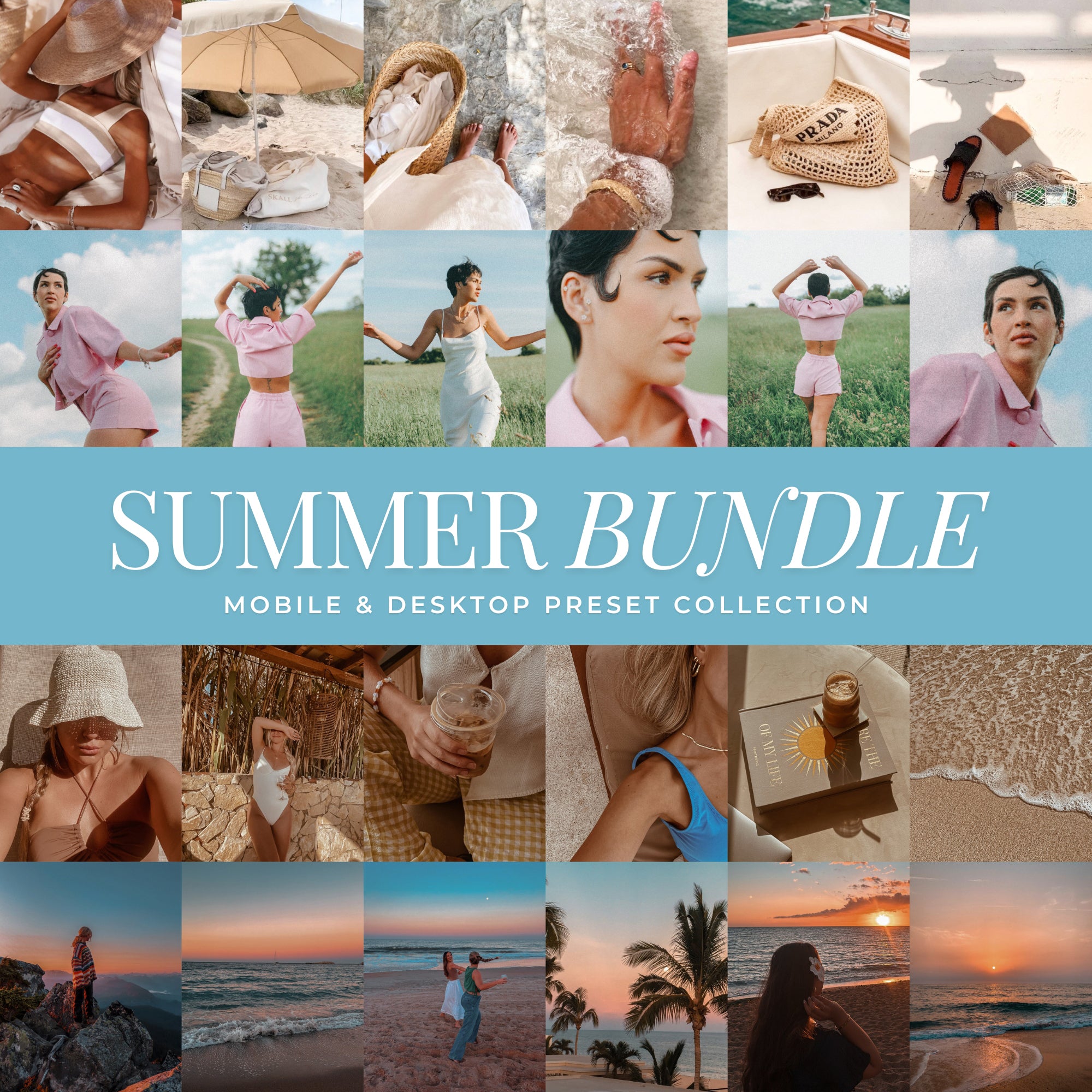 The Best Summer Lightroom Presets For Photographers and Instagram Influencers Photo Editing In Adobe Lightroom By Lou And Marks Presets Travel Beach & Tan Filters