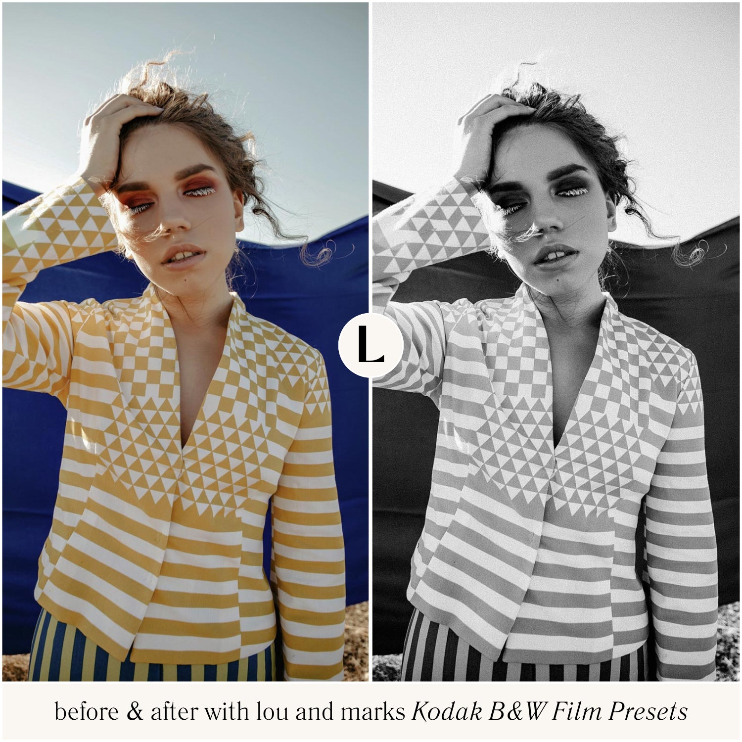 Kodak Tri X Film Lightroom Presets for photographer and Instagram influencer photo editing in Adobe Lightroom in one click filters