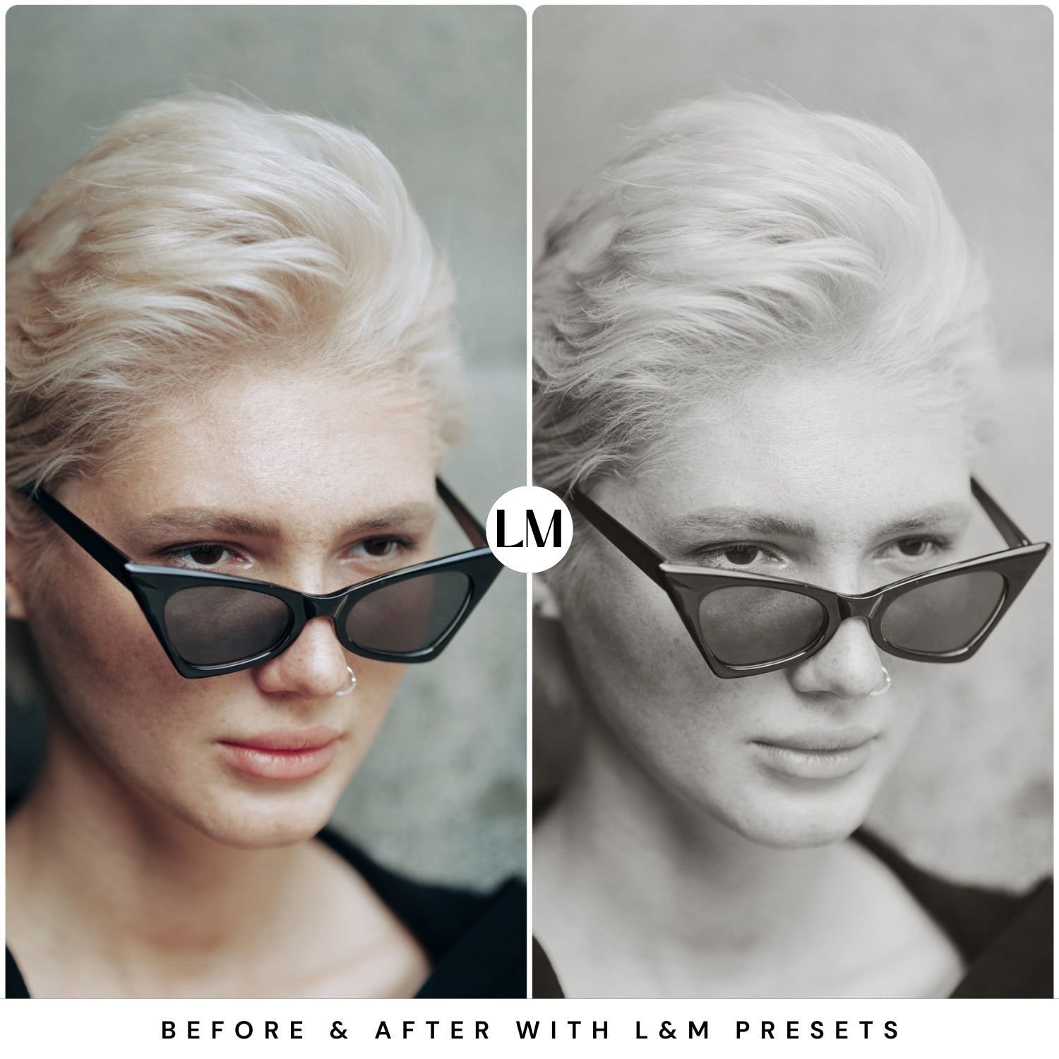 Faded Black and White Lightroom Presets by Lou and Marks Presets