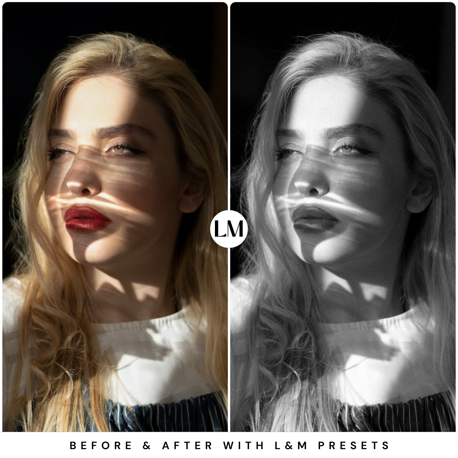 Rich Black and White Lightroom Presets by Lou and Marks Presets