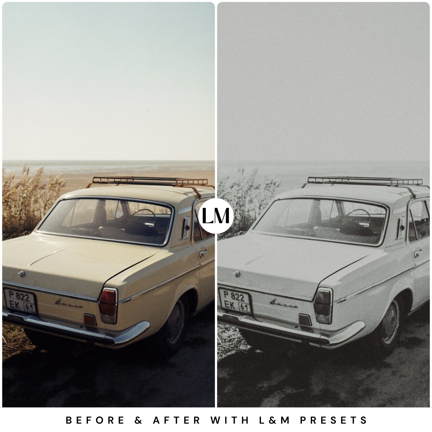 Vintage Black and White Lightroom Presets by Lou and Marks Presets