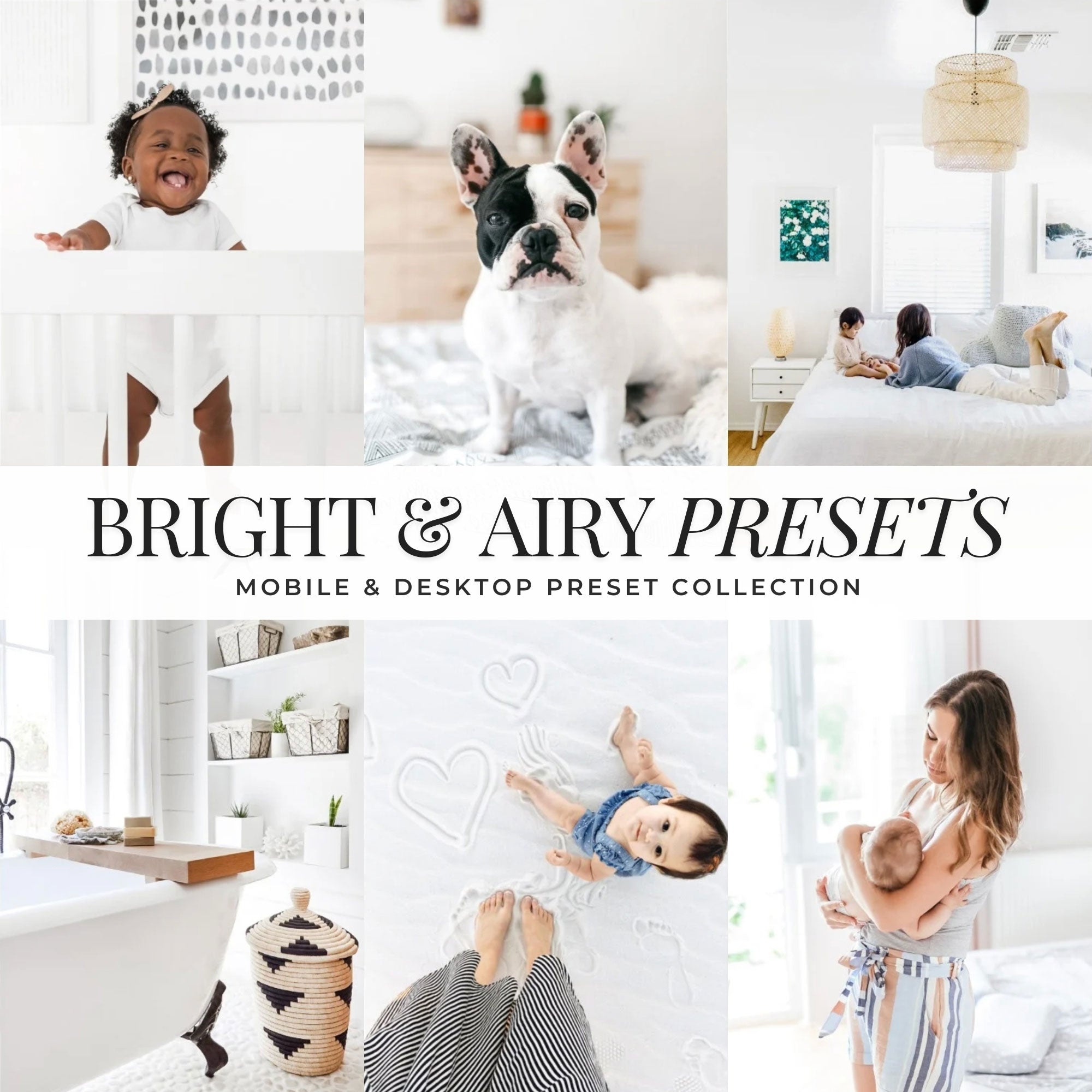 Bright And Airy Lightroom Presets By Lou And Marks Presets Mobile And Desktop For Instagram And Photographers