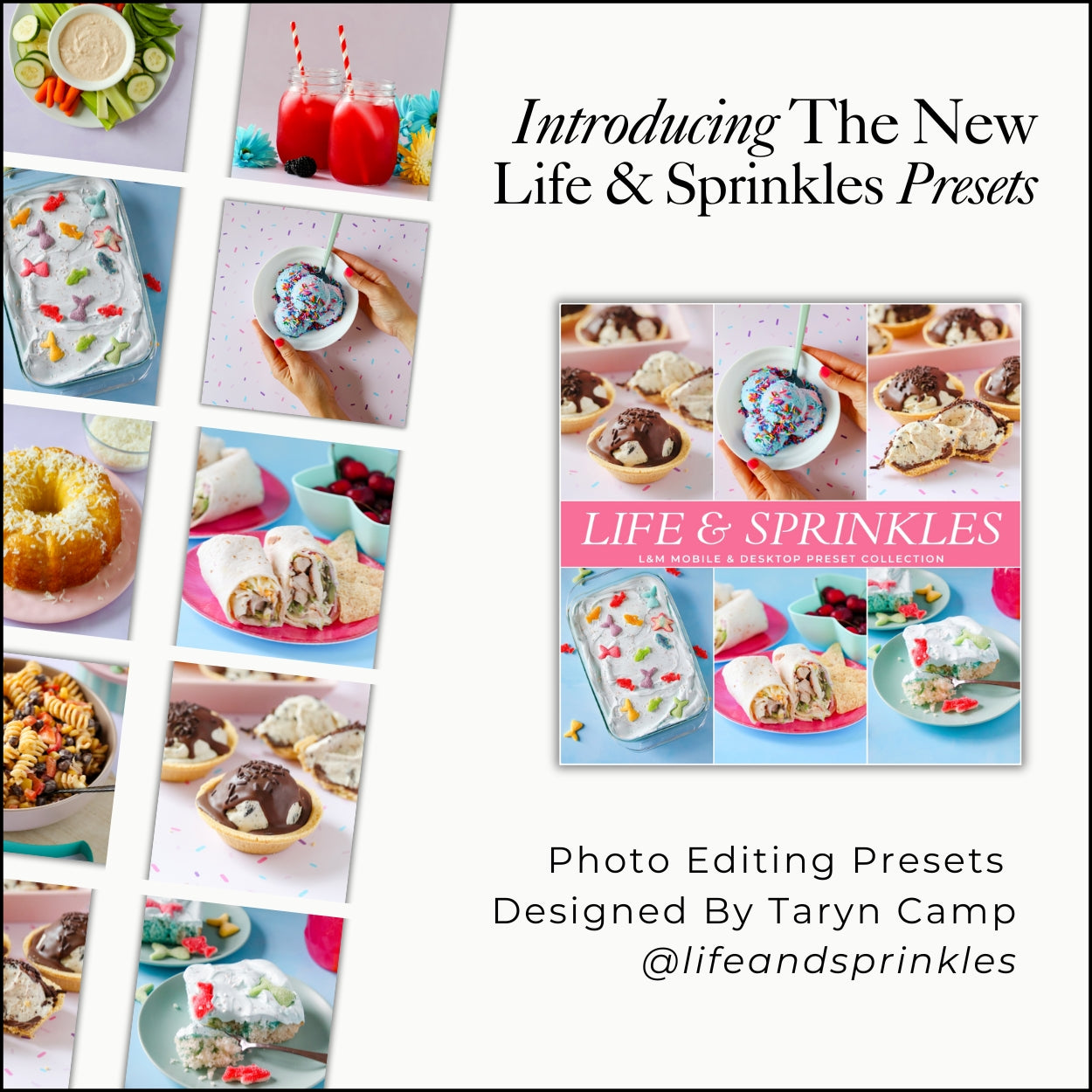 Life and Sprinkles Lightroom Presets by Lou and Marks Presets