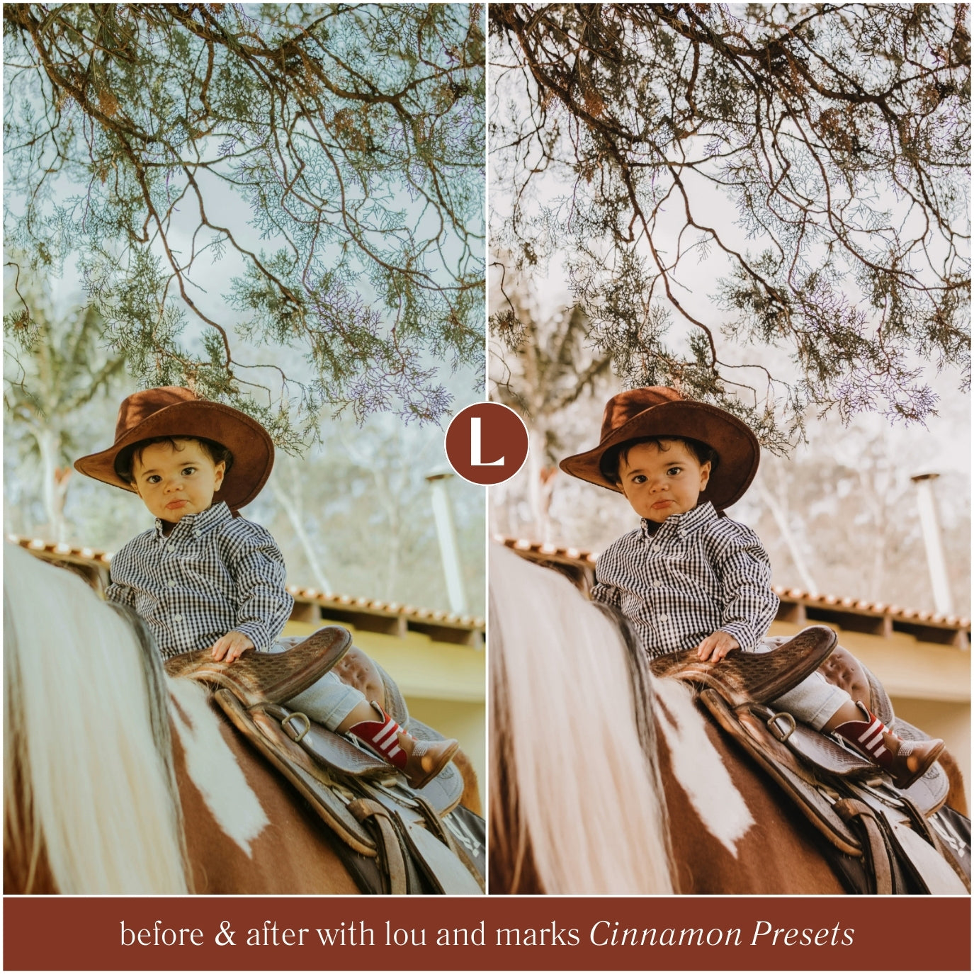 Cinnamon Portrait Lightroom Presets For Photographers For Child Photography