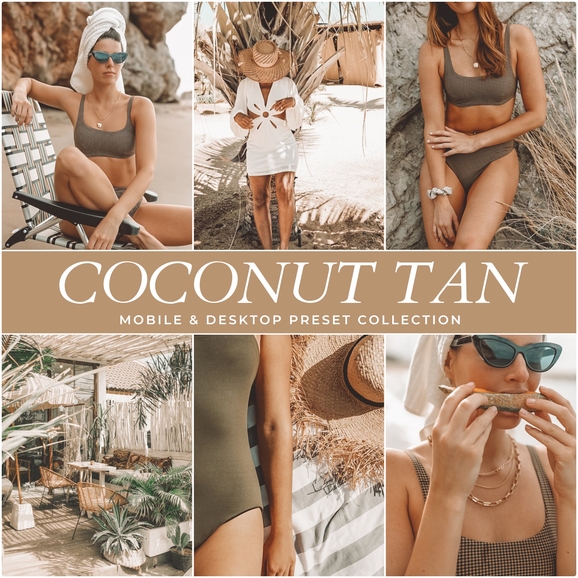 Coconut Tan Summer Lightroom Presets The Best Instagram Influencer and Blogger Presets by Lou And marks Presets
