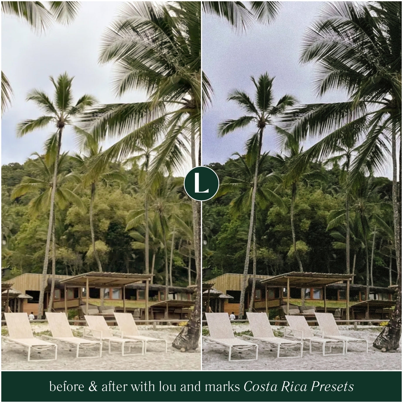 Costa Rica Travel Lightroom Presets for photographer photo editing in Adobe Lightroom by Lou And Marks Presets