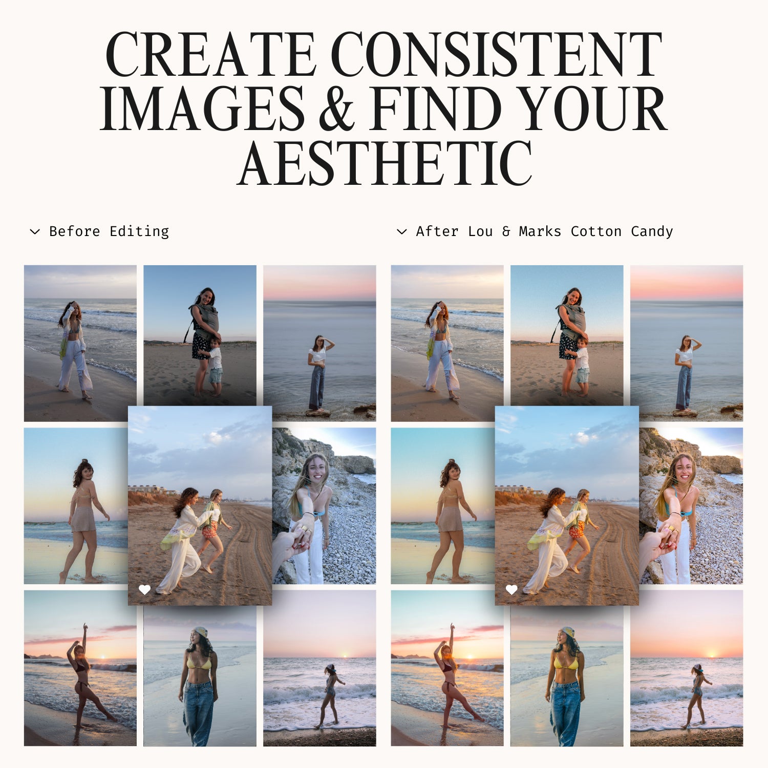 Cotton Candy Lightroom Presets by Lou and Marks Presets