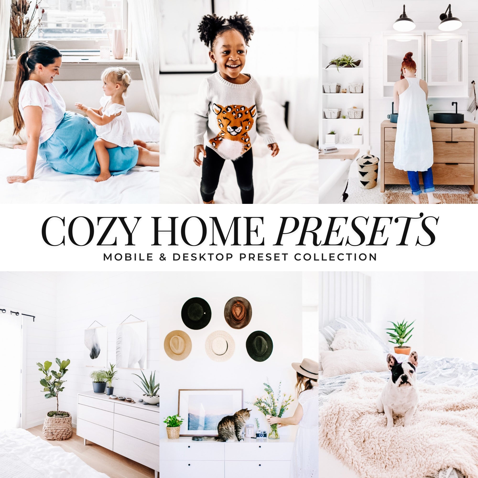 Cozy Home Lightroom Presets for photographer and Instagram influencer photo editing in Adobe Lightroom by Lou And Marks Presets