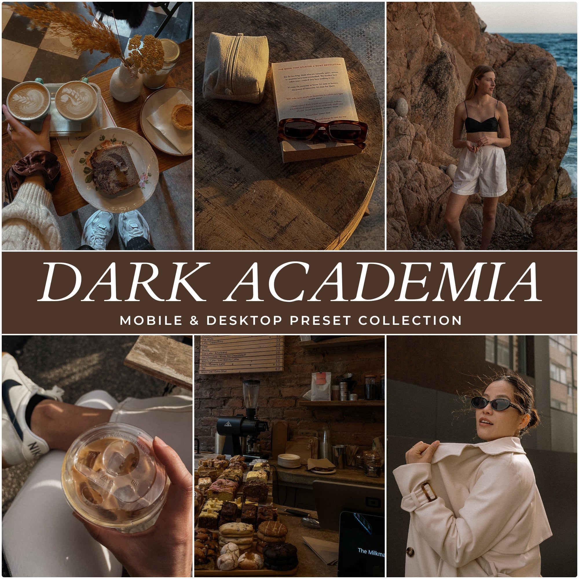 Dark Aesthetic Warm Lightroom Presets The Best Instagram Influencer and Blogger Presets by Lou And marks Presets