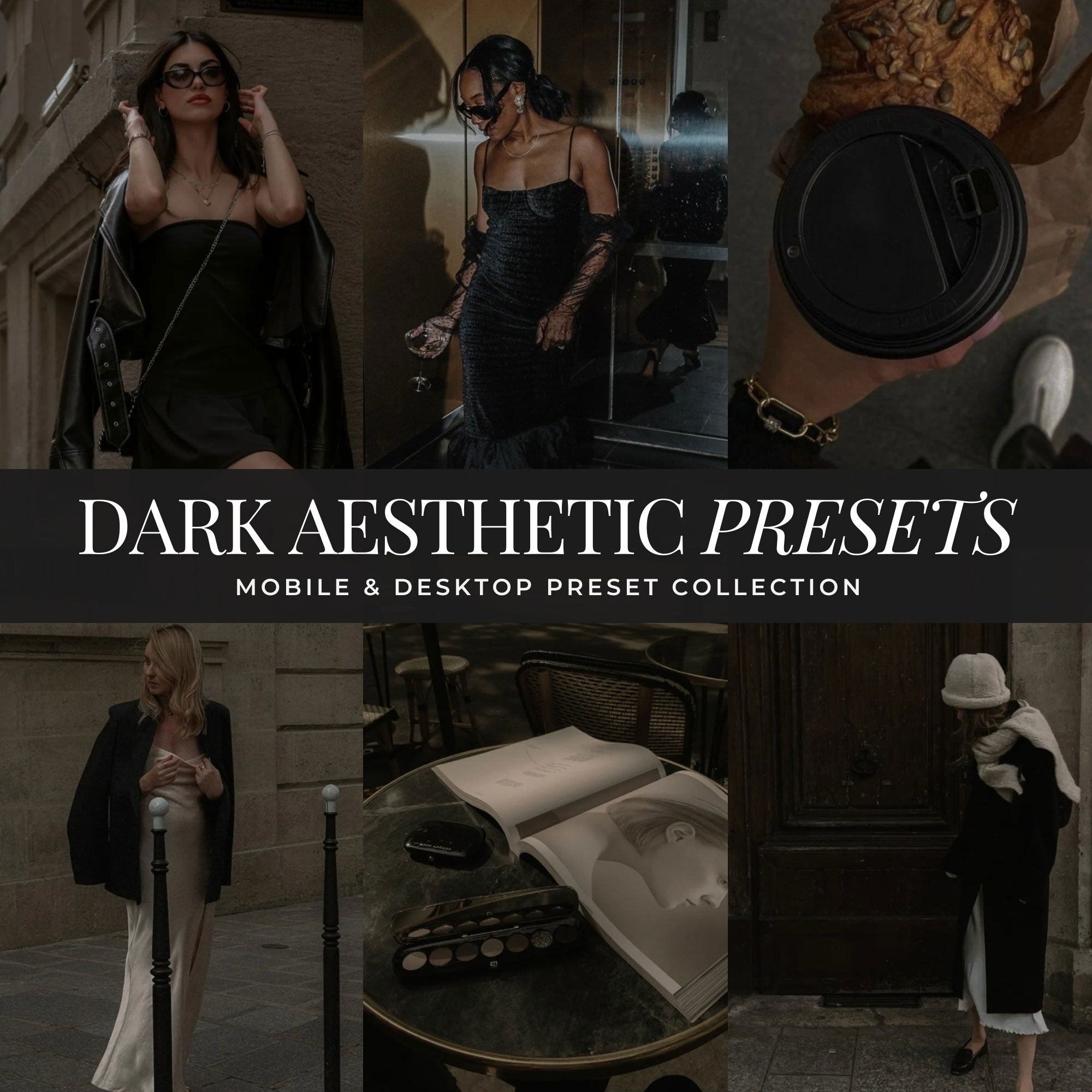 Dark Aesthetic Lightroom Presets By Lou And Marks Presets Mobile & Desktop For Instagram And Photographers