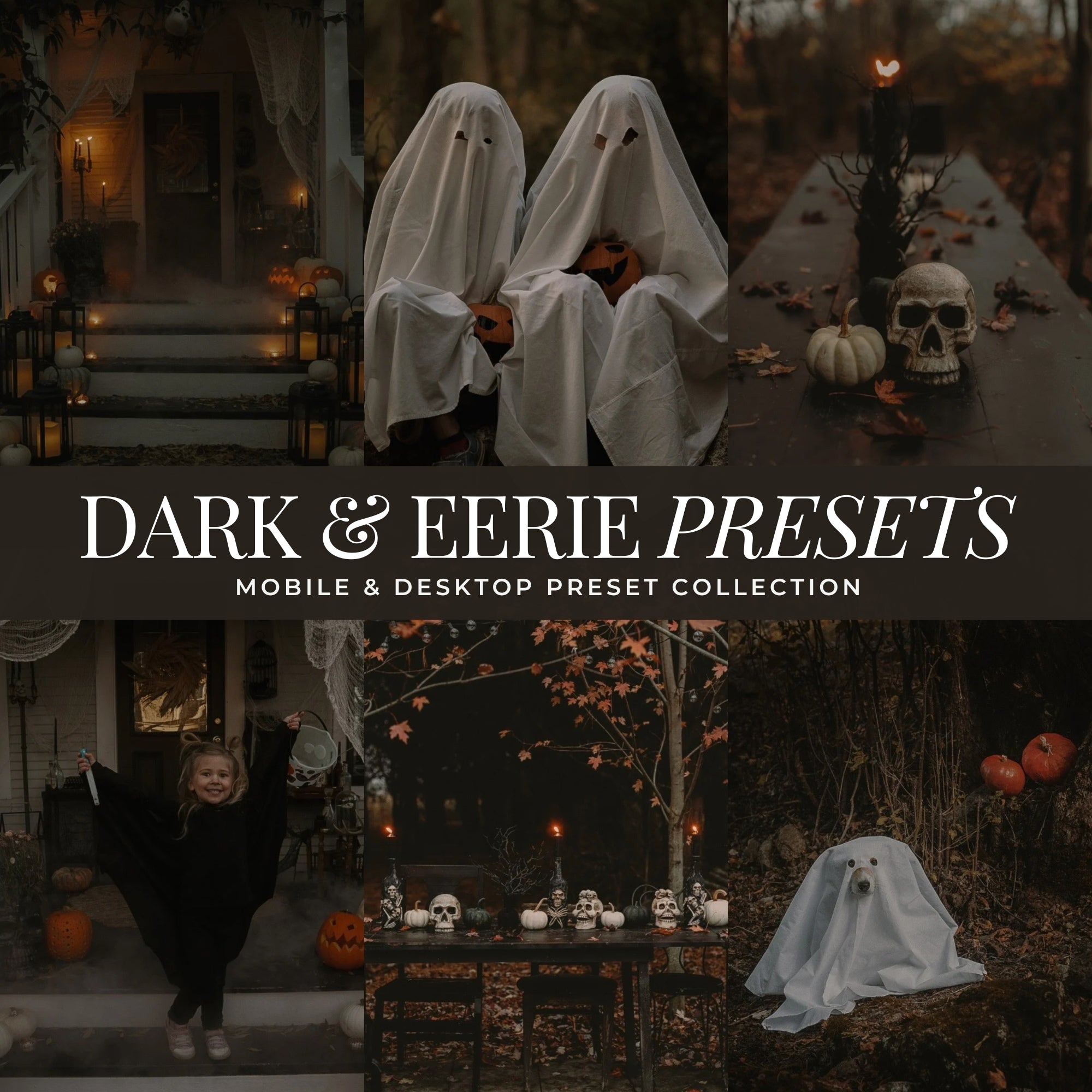 Dark And Eerie Halloween Fall Lightroom Presets By Lou And Marks Presets Mobile And Desktop For Instagram And Photographers
