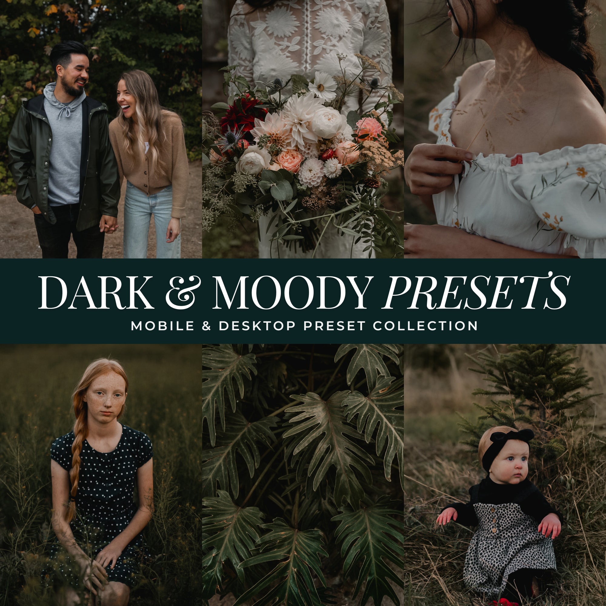 Dark And Moody Lightroom Presets For Photographers And Dark Moody Filters For Instagram Photo Editing