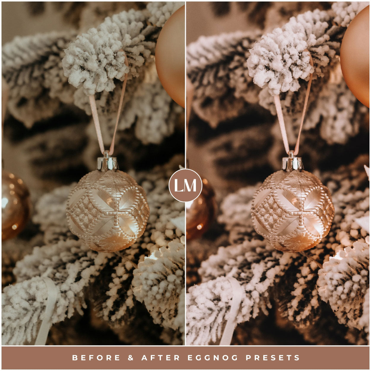 Christmas Eggnog Lightroom Presets For Christmas And Winter Photo Editing In Adobe Lightroom By Lou And Marks Presets