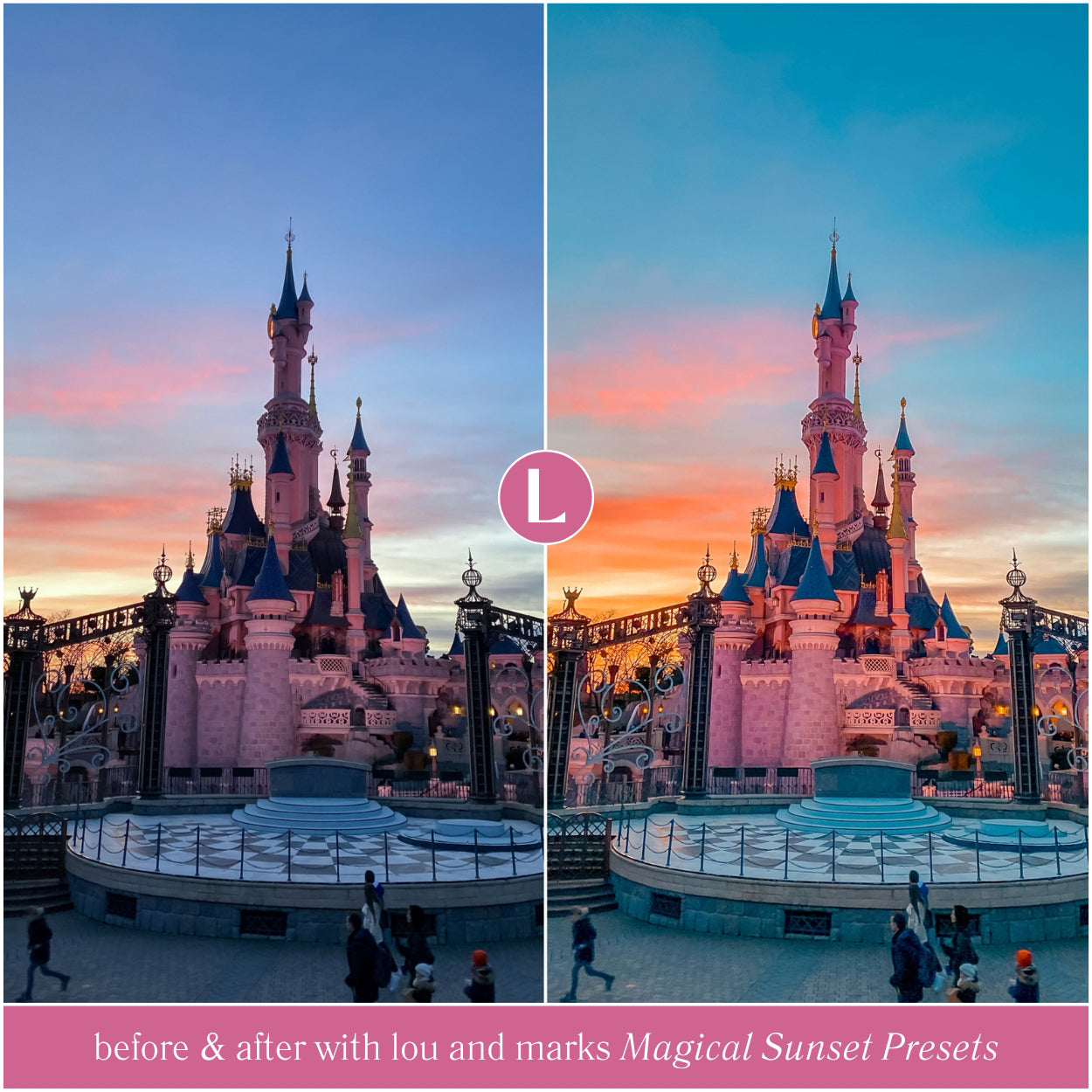 New Magical Sunset Disney Presets And Disney Lightroom Presets For Sunset Photo Editing