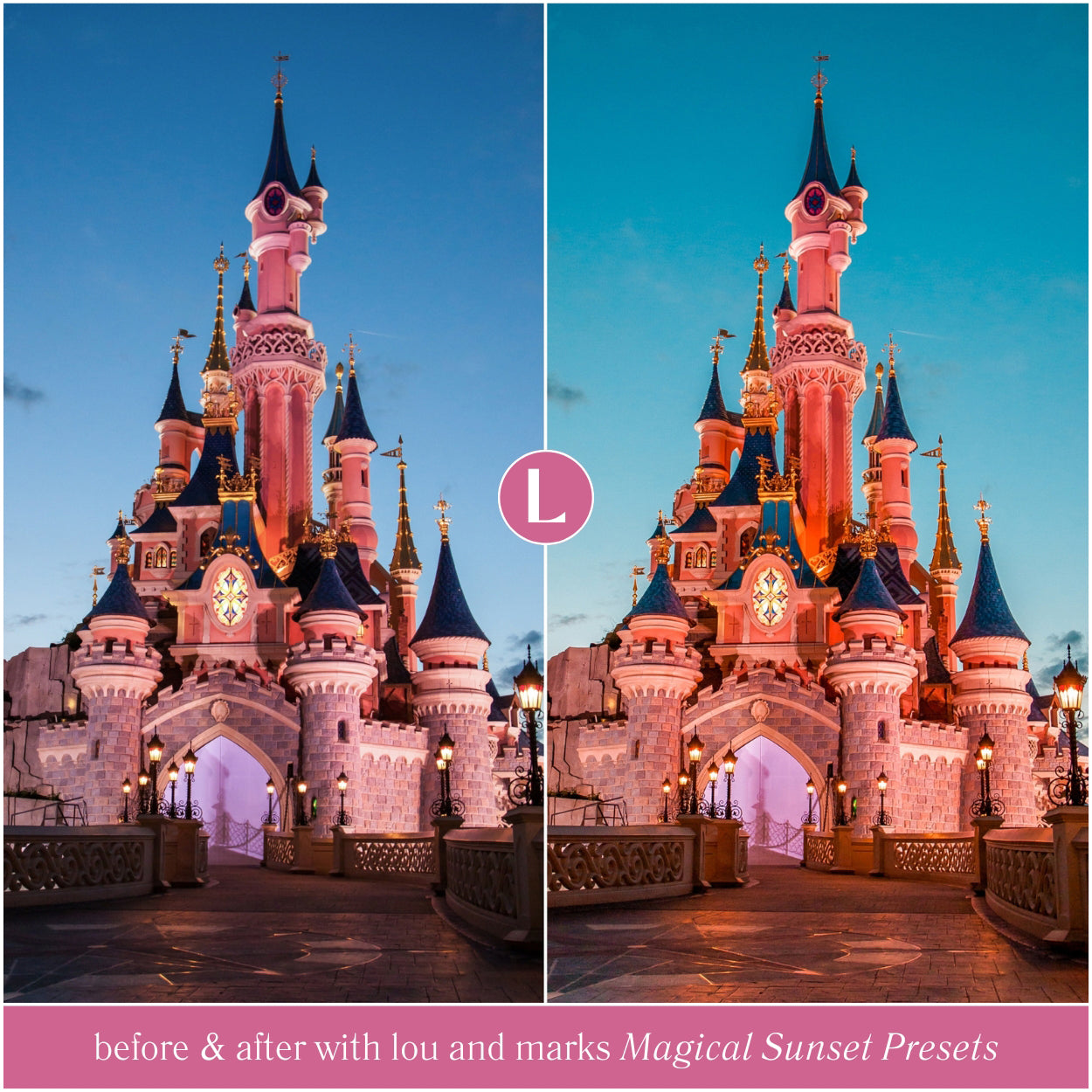 Best Magical Sunset Disney Presets And Disney Lightroom Presets For Sunset Photo Editing