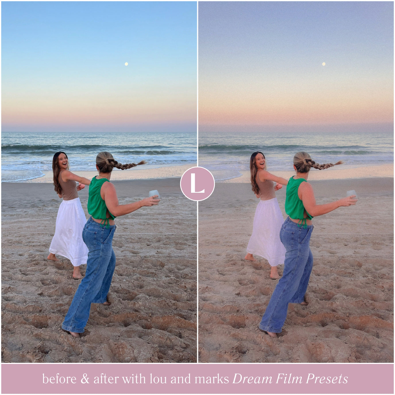 Dreamy Film Lightroom Presets for photographer and Instagram influencer photo editing in Adobe Lightroom by Lou And Marks Presets For Bloggers