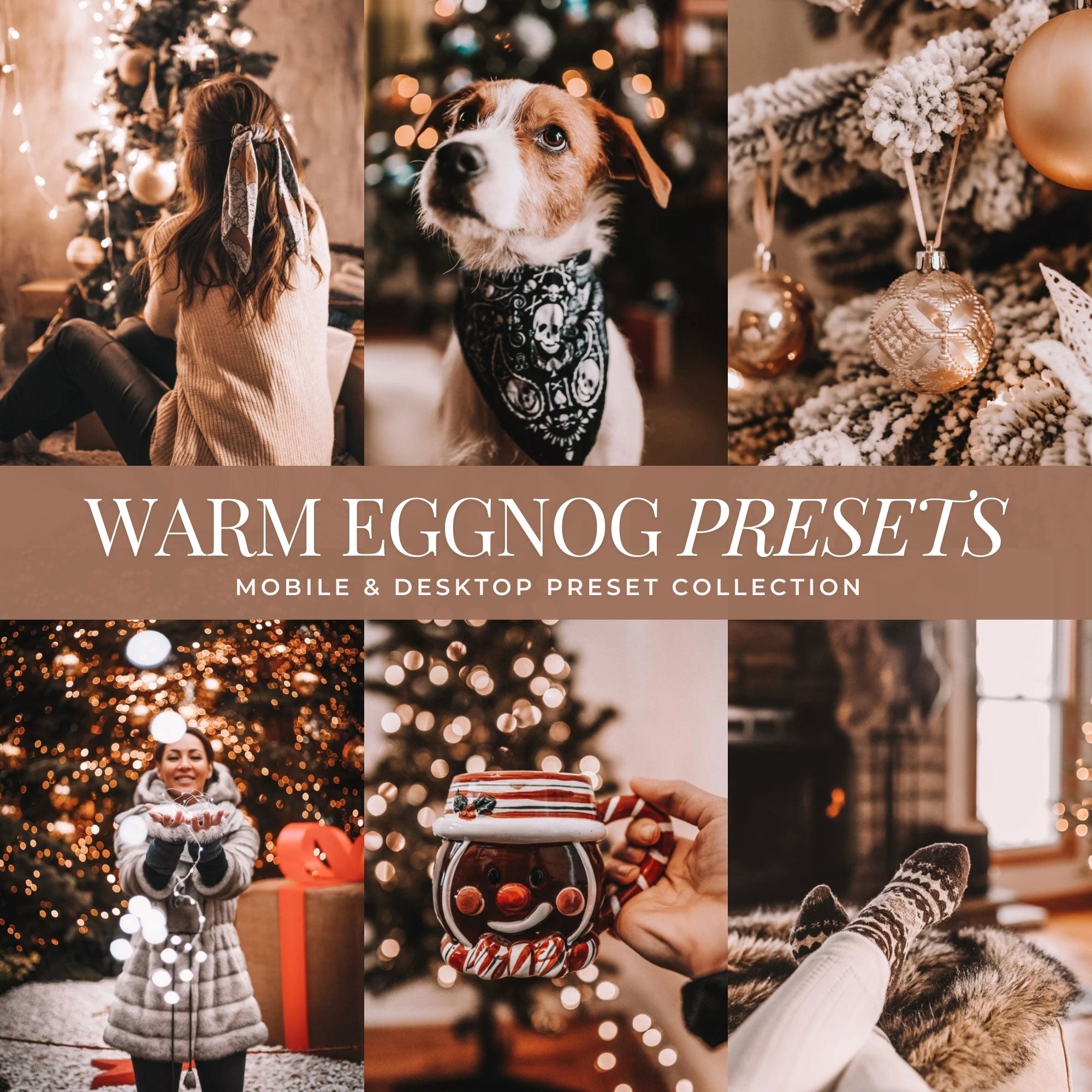 Eggnog Christmas Lightroom Presets By Lou And Marks Presets Mobile And Desktop For Instagram And Photographers