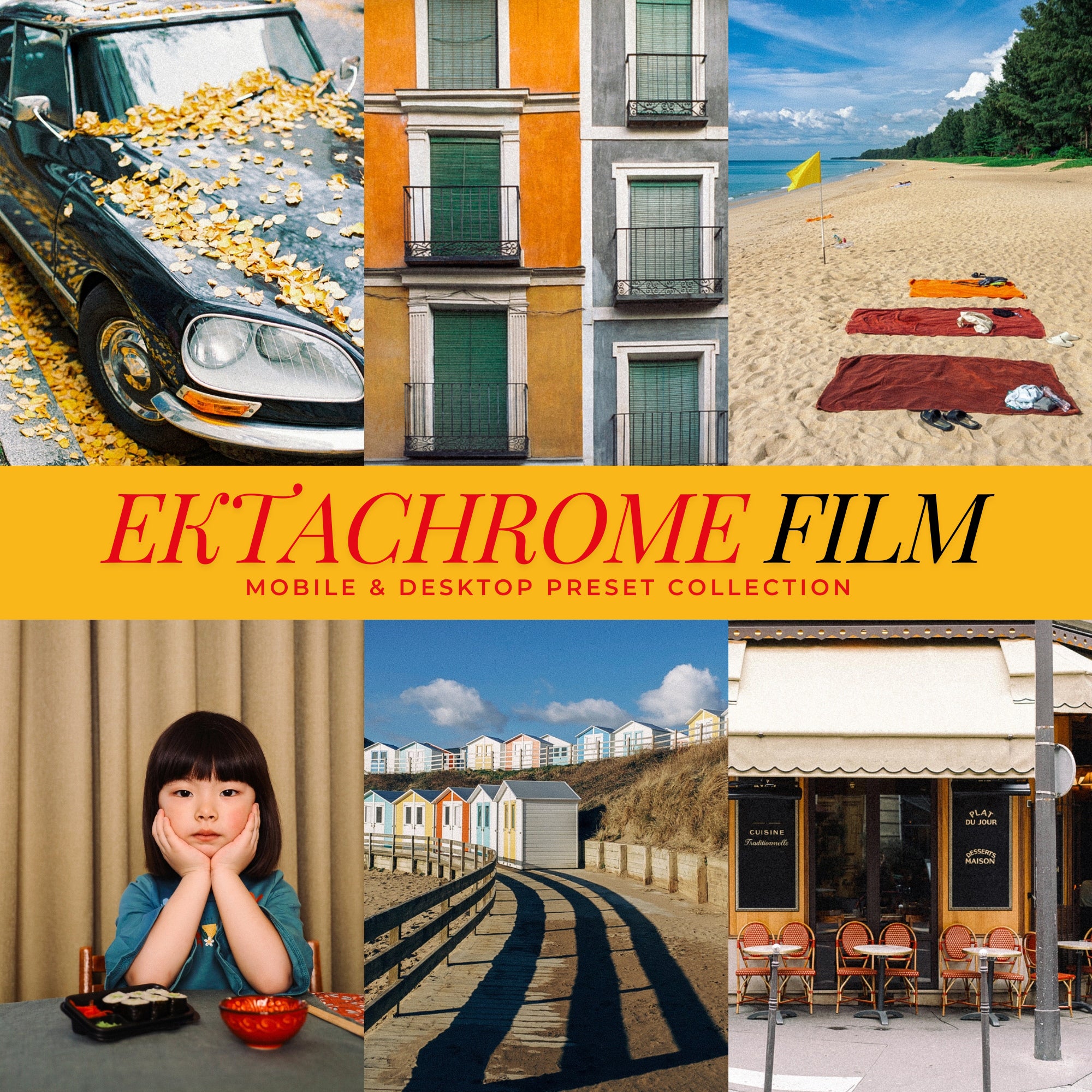 Ektachrome Film Lightroom Presets Kodak Film Presets for photographers and film filters for Instagram