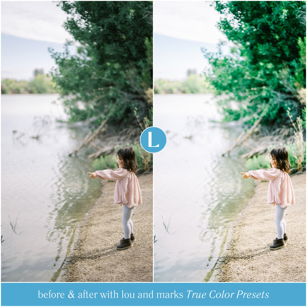 True Color Lightroom Presets For Photographer photo editing portraits weddings and influencer styled photos in one click