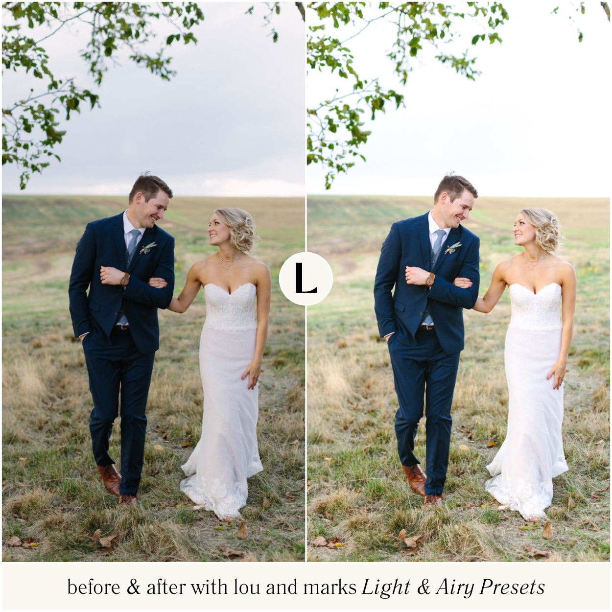 Light And Airy Lightroom Presets For Wedding Photographers By Lou And Marks Preset