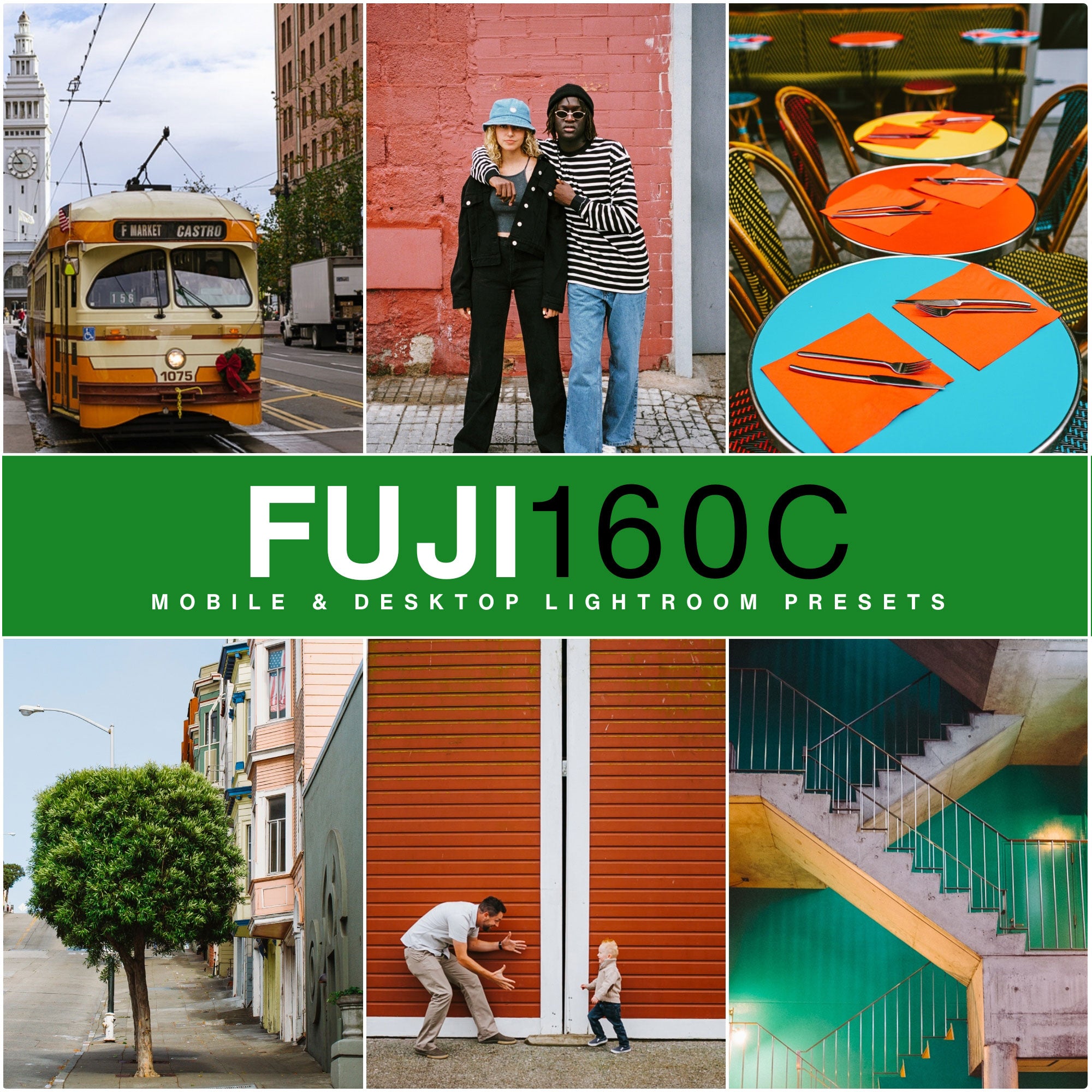 Fuji 160 C Film Lightroom Presets