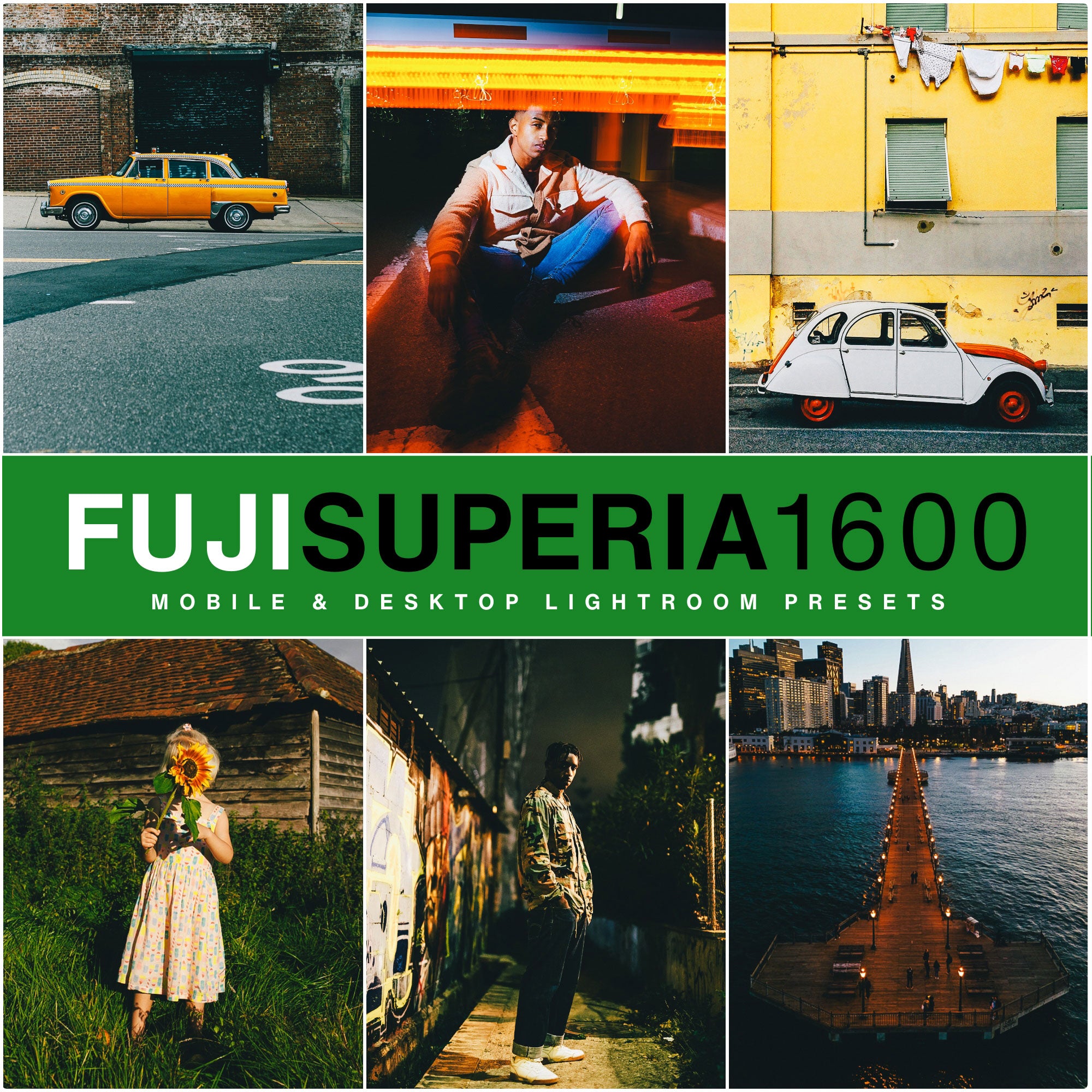 fuji Superia 1600 Film Lightroom Presets
