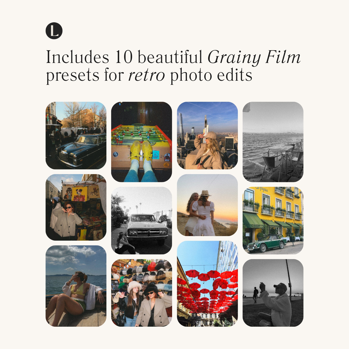 Top Grainy Retro Film Lightroom Presets And Film Filters For Adobe Lightroom