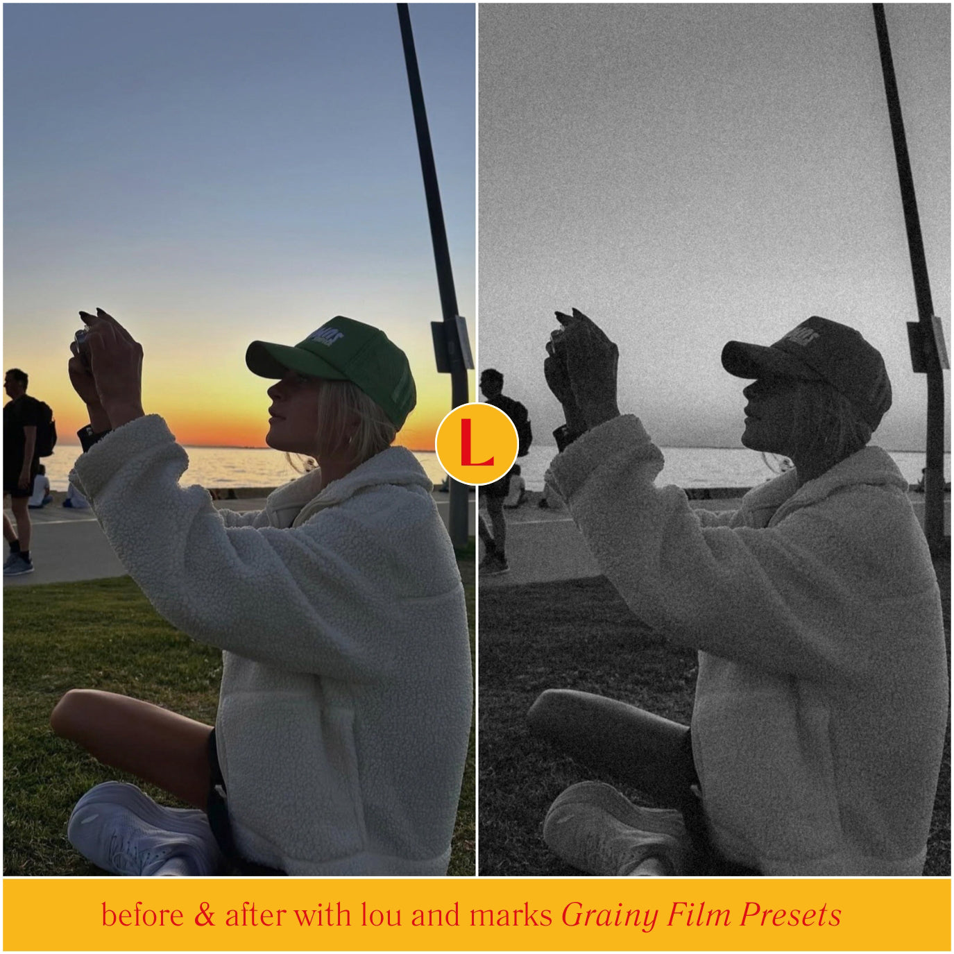 Grainy Retro Film Lightroom Presets And Film Filters For Adobe Lightroom 35mm