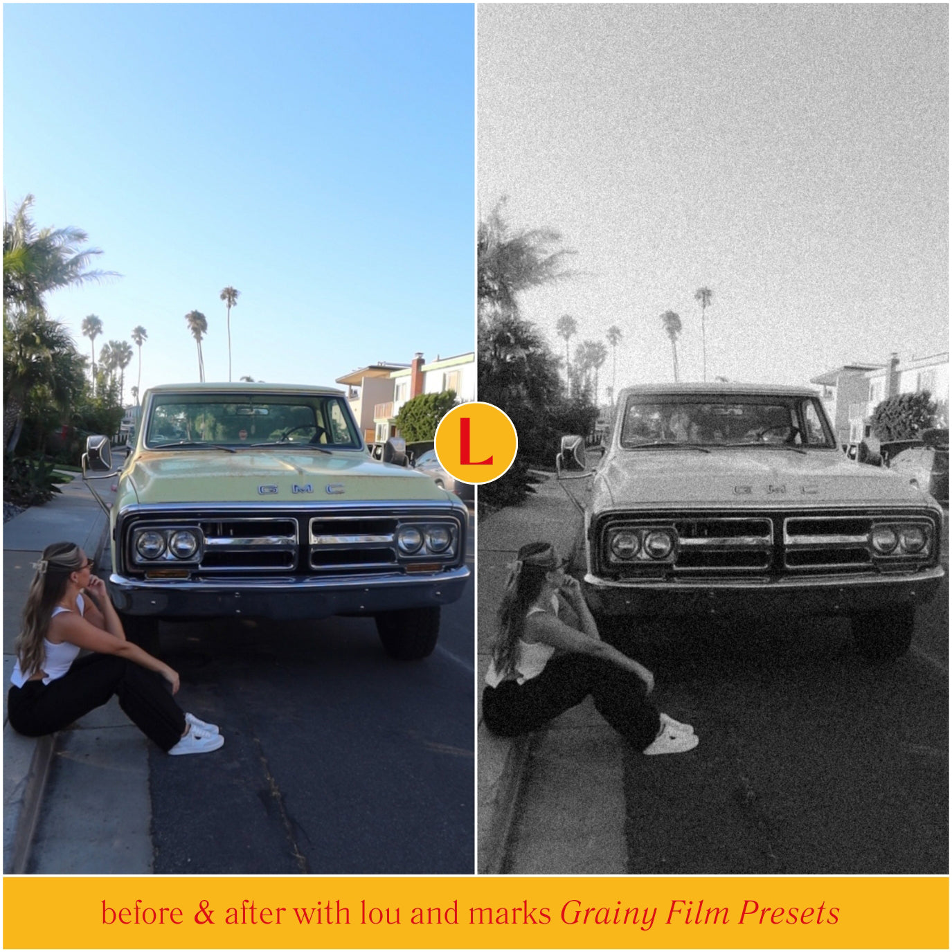 Grainy Retro Film Lightroom Presets And Film Filters For Adobe Lightroom