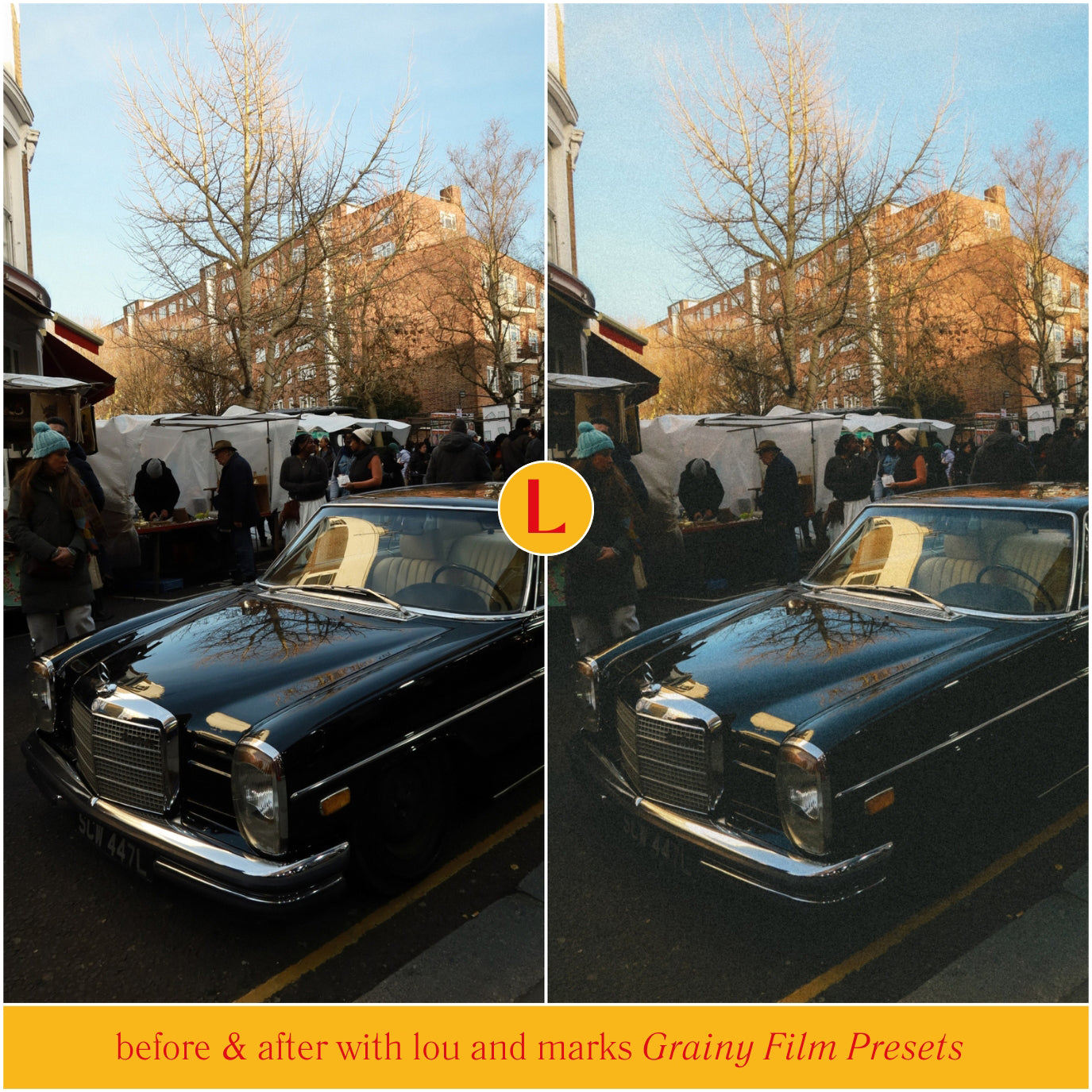 Grainy Retro Film Lightroom Presets And Film Filters For Adobe Lightroom Lou Mark