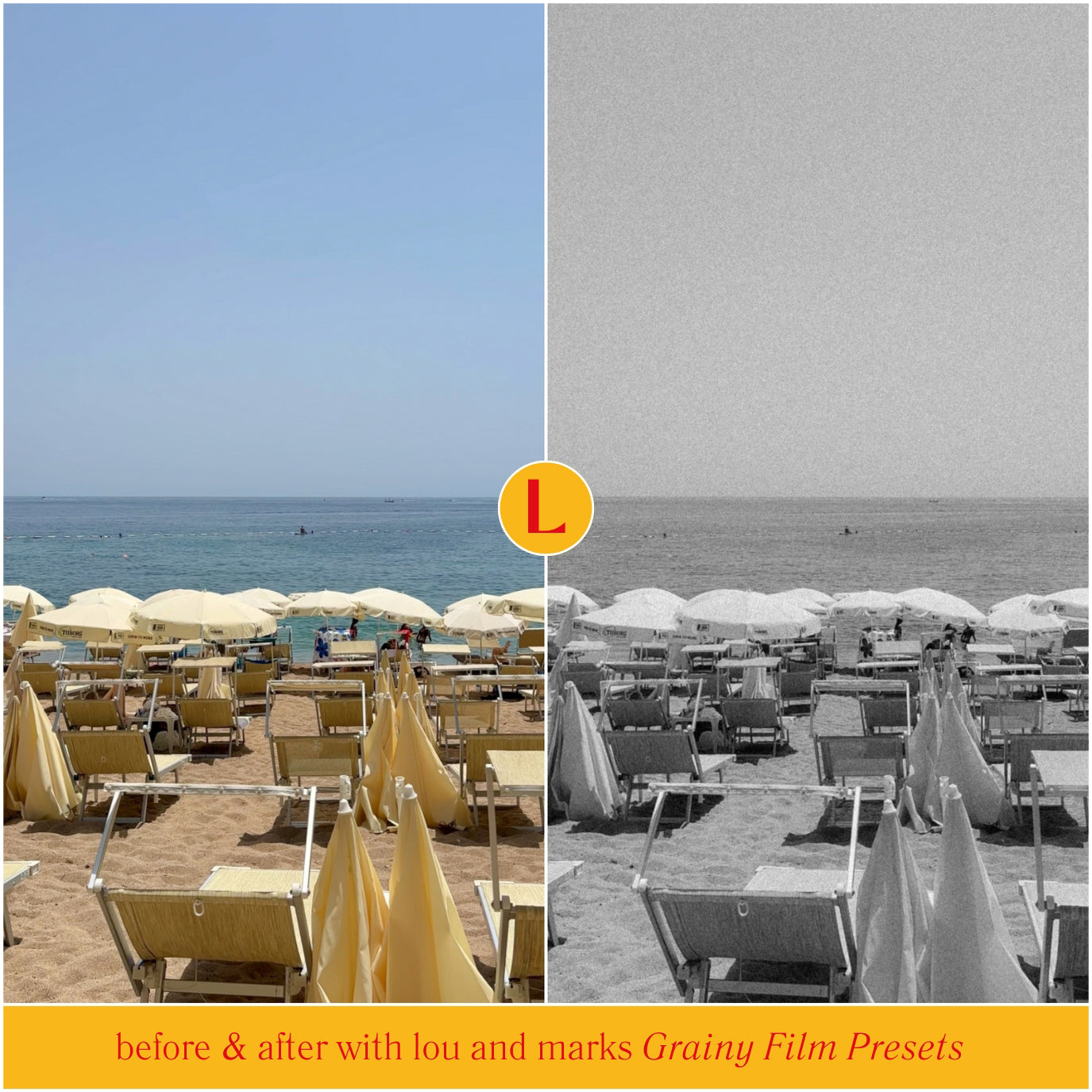Grainy Retro Film Lightroom Presets And Film Filters For Adobe Lightroom Black White
