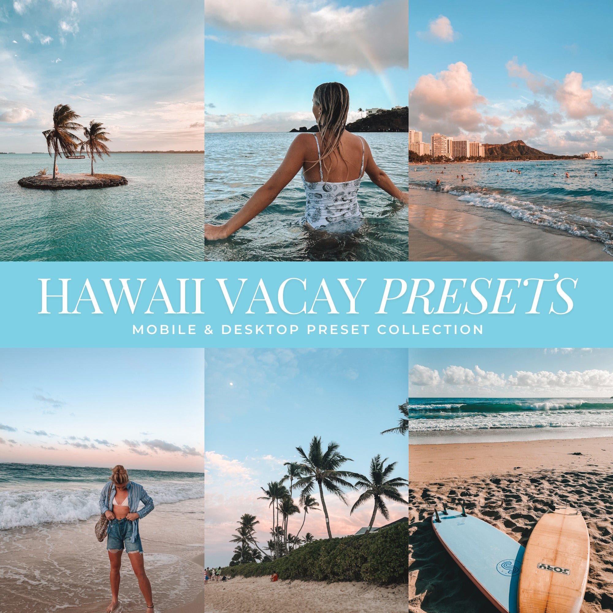 Hawaii Lightroom Presets for photographer and Instagram influencer photo editing in Adobe Lightroom by Lou And Marks Presets