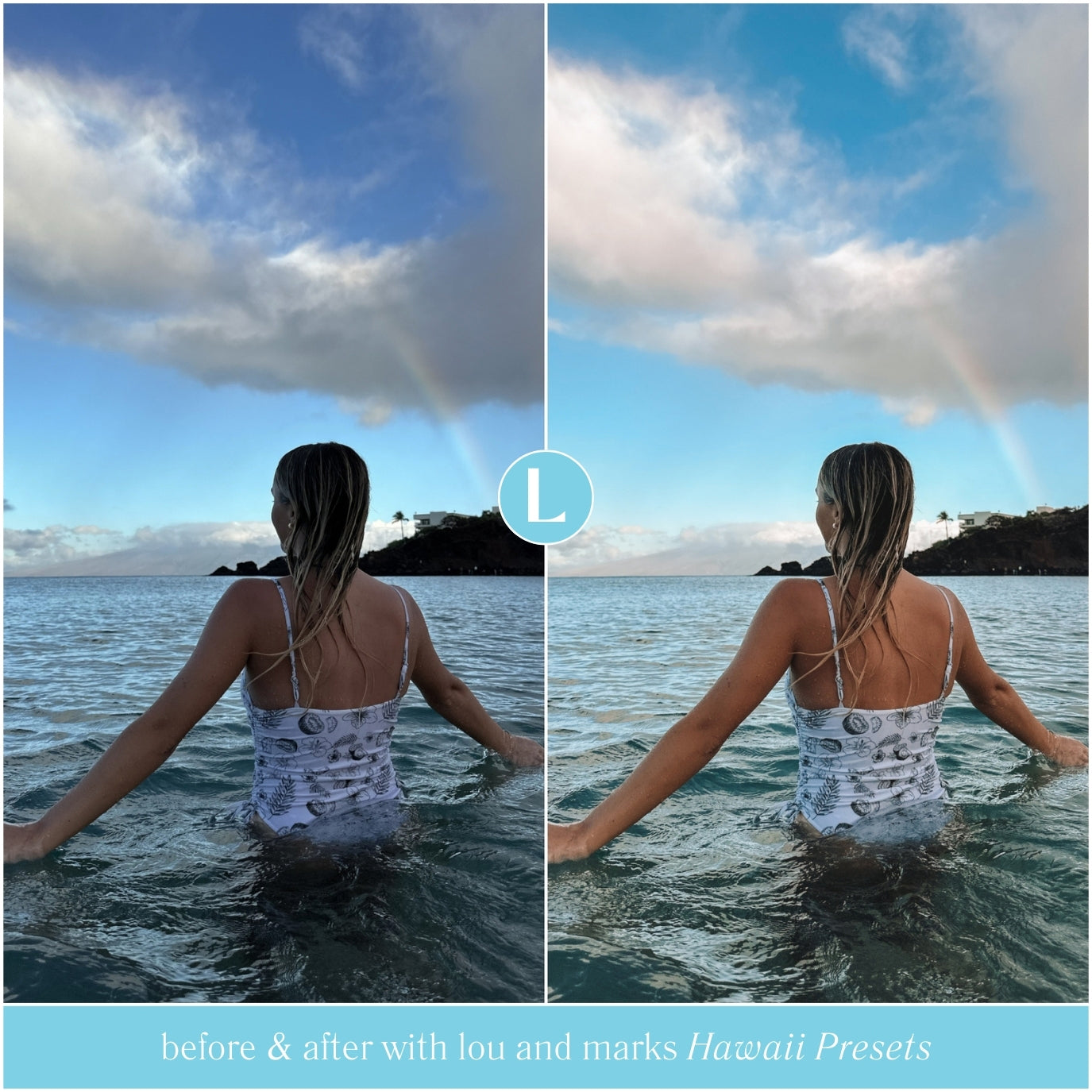 Hawaii Beach Travel Lightroom Presets for photographer and Instagram influencer photo editing in Adobe Lightroom by Lou And Marks Presets