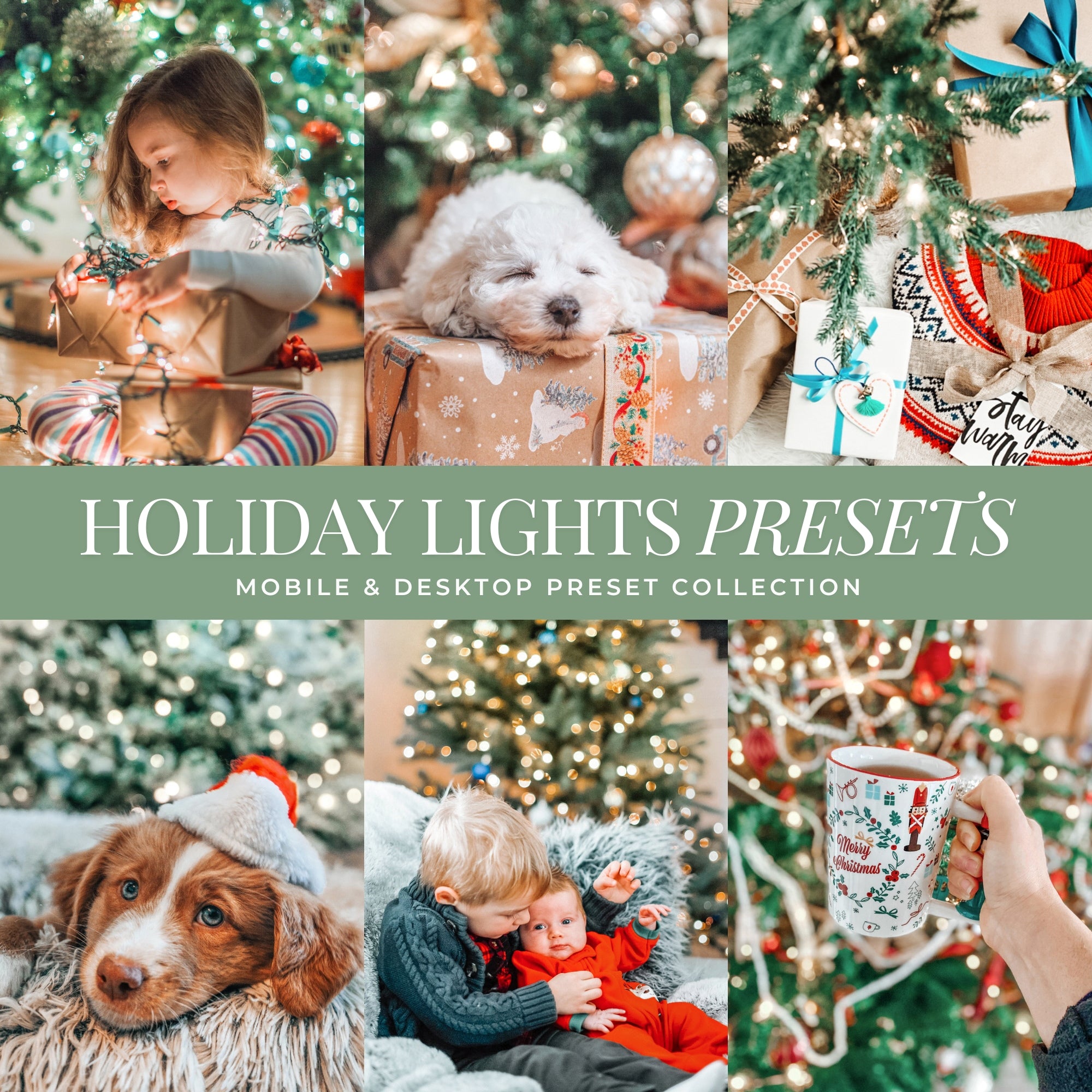 Holiday Lights Christmas Lightroom Presets By Lou And Marks Presets Mobile And Desktop For Instagram And Photographers