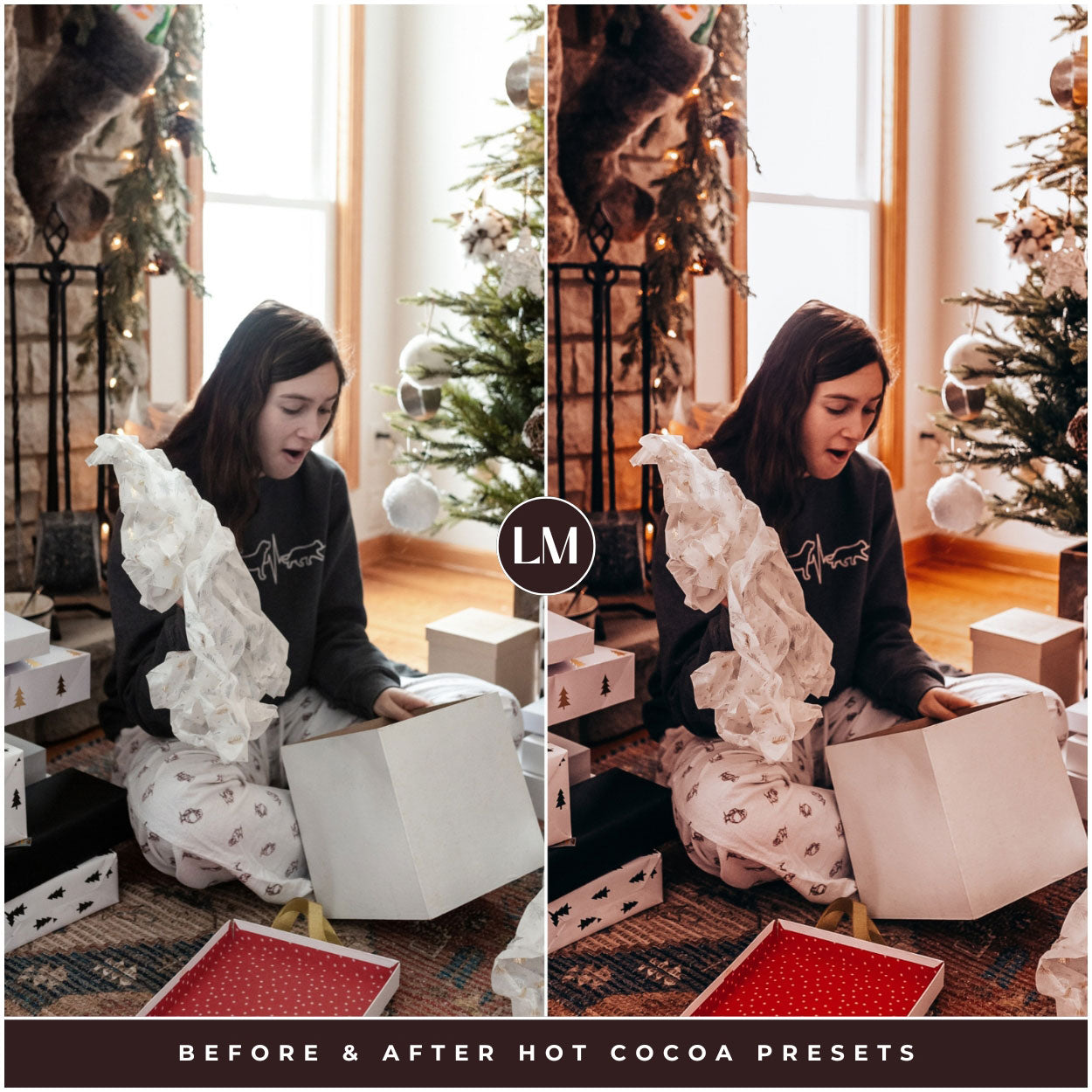 Decor Hot Cocoa Lightroom Presets For Christmas And Winter Photo Editing In Adobe Lightroom By Lou And Marks Presets
