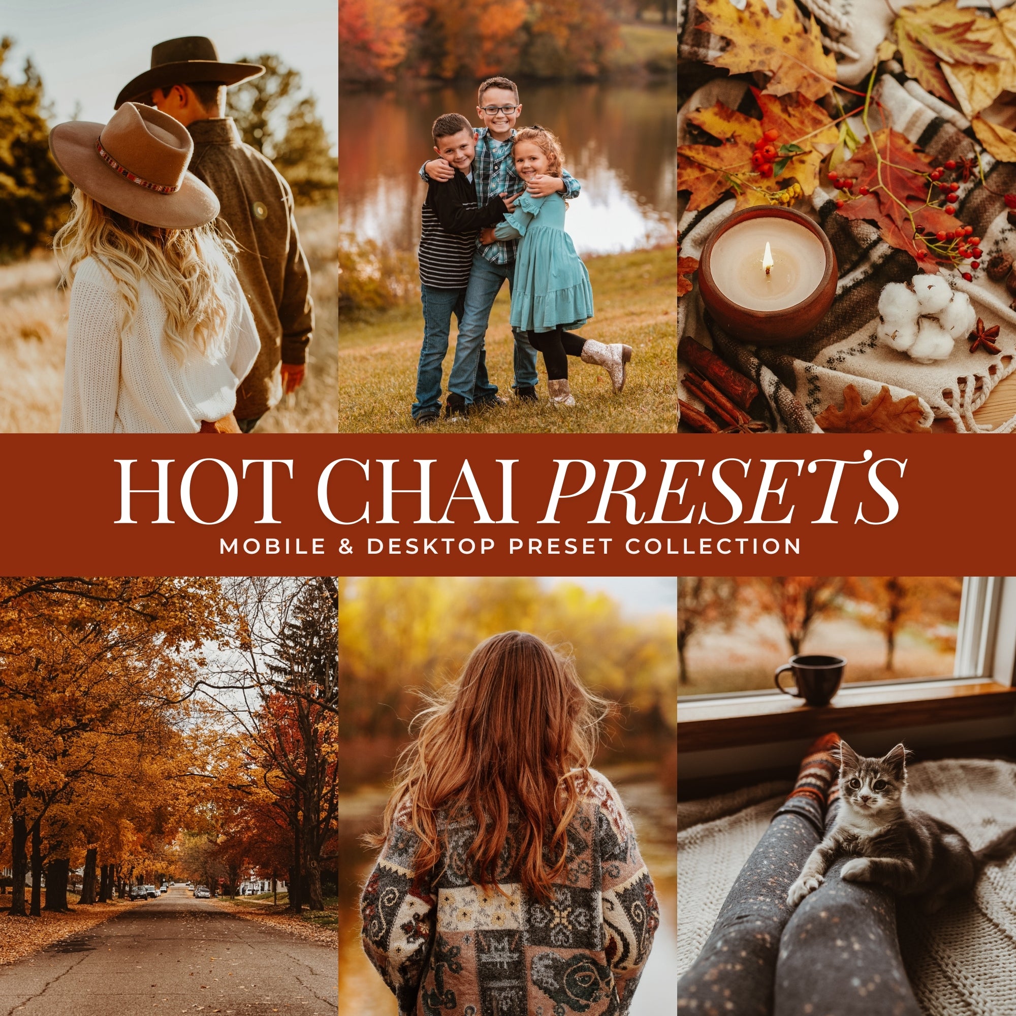 Hot Chai Fall Lightroom Presets For Photographers and Instagram Photo Editing In Adobe Lightroom By Lou And Marks Presets