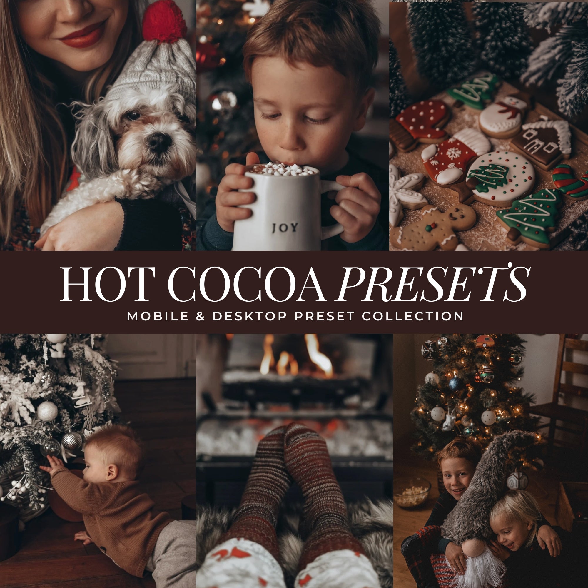 Hot Cocoa Christmas Lightroom Presets By Lou And Marks Presets Mobile And Desktop For Instagram And Photographers