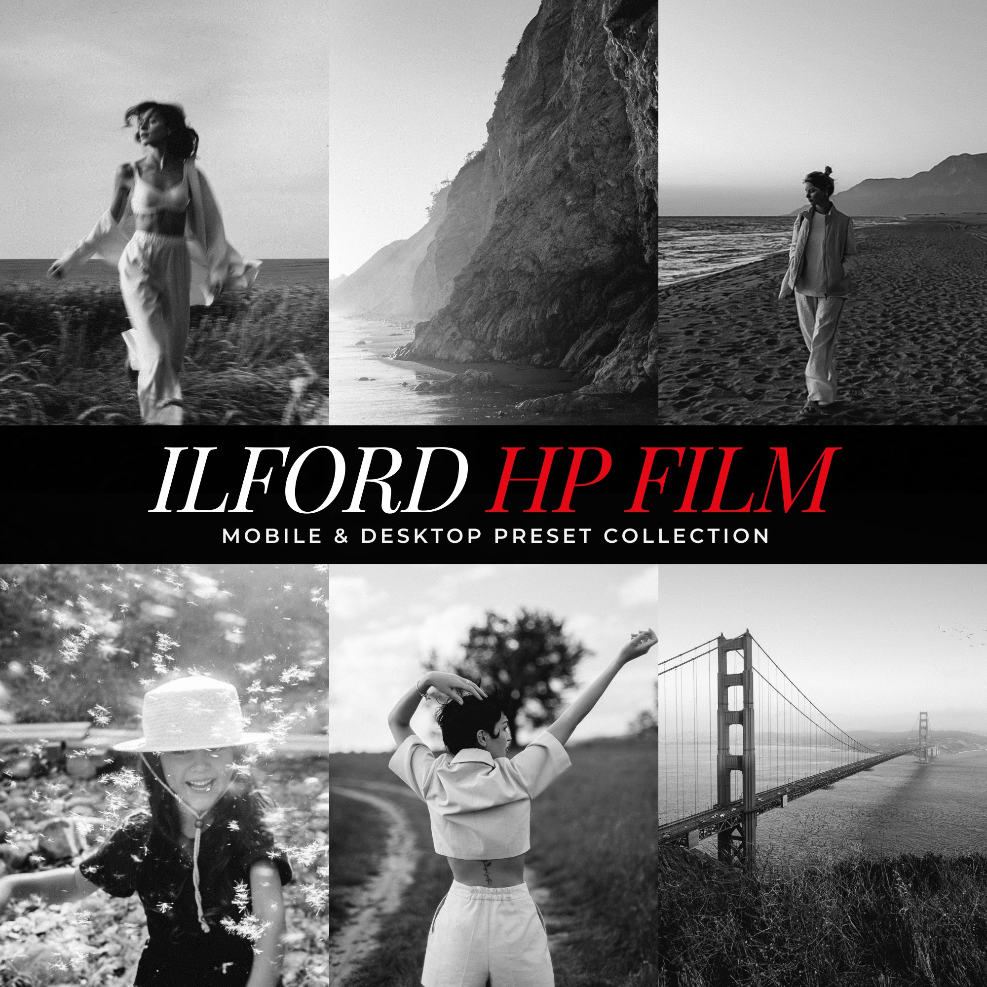 Ilford HP 5 Film Lightroom Presets
