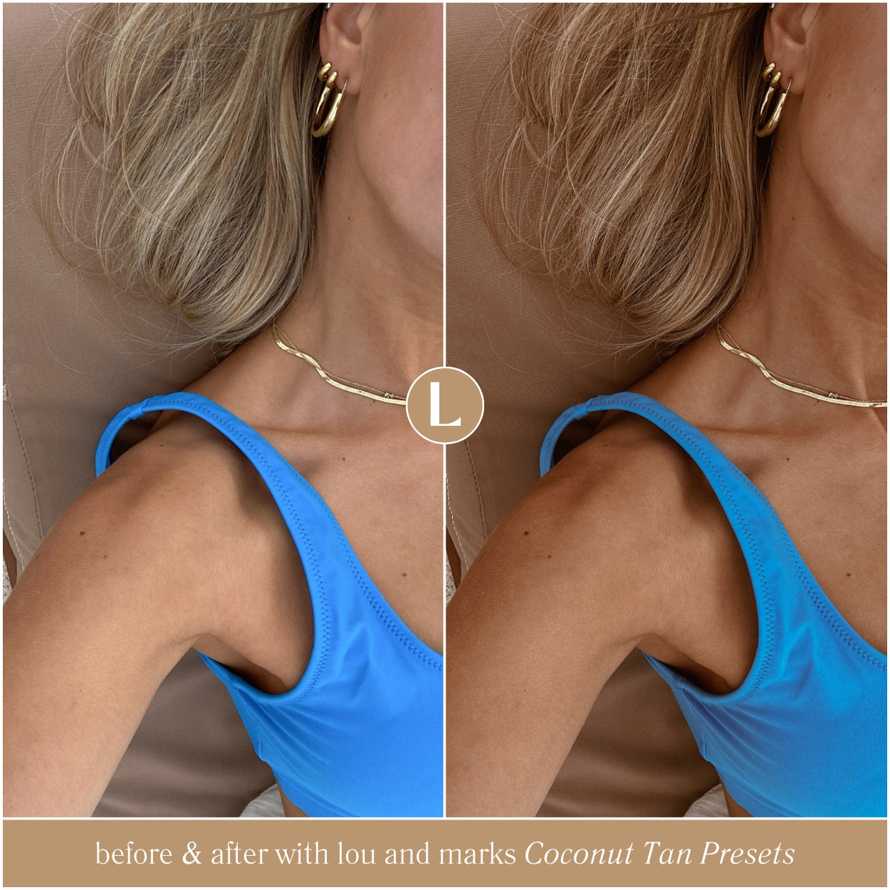 Best Coconut Tan Summer Lightroom Presets For Selfies and Travel Photographers
