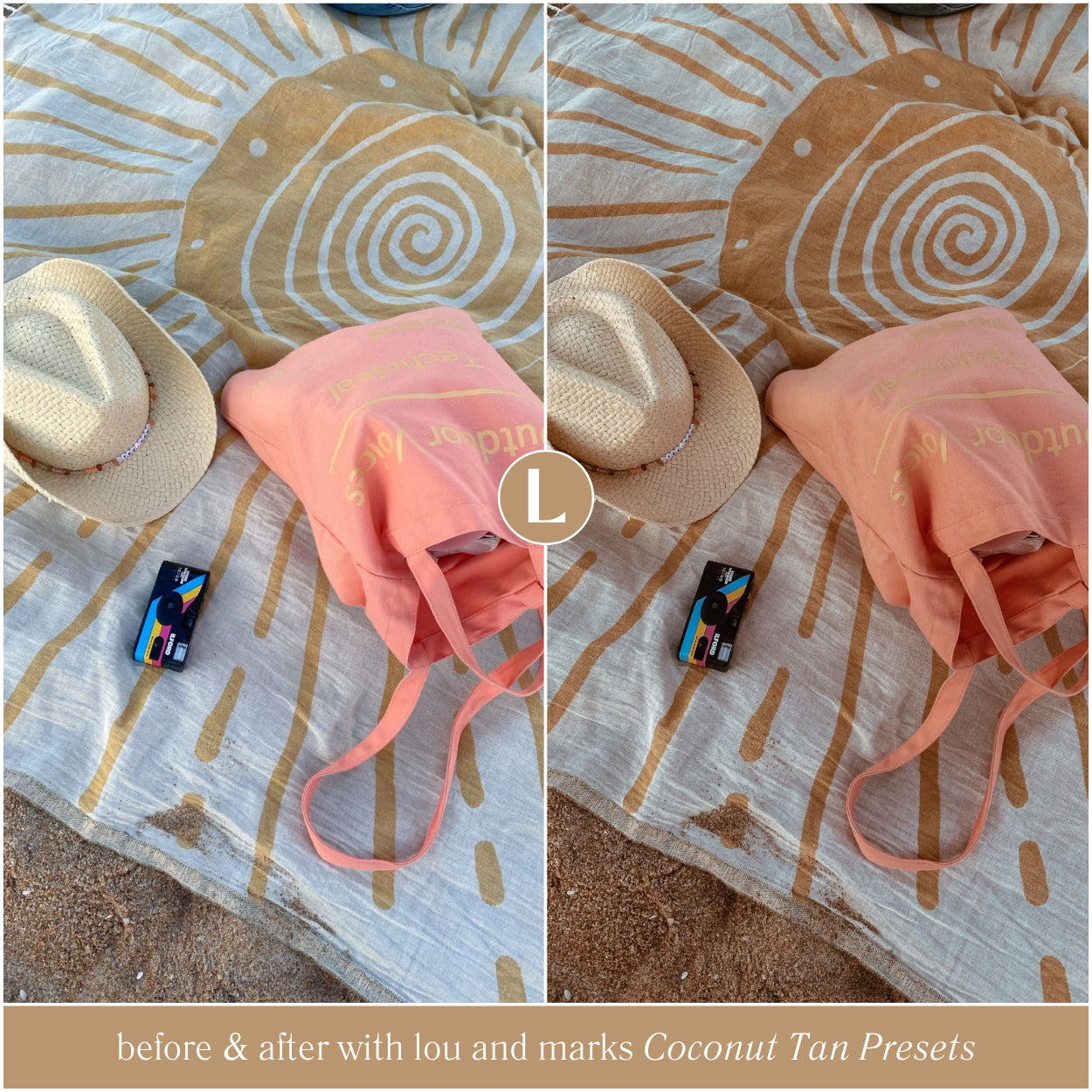 Coconut Tan Summer Lightroom Presets For Selfies and Travel Photographers By Lou And Marks Presets