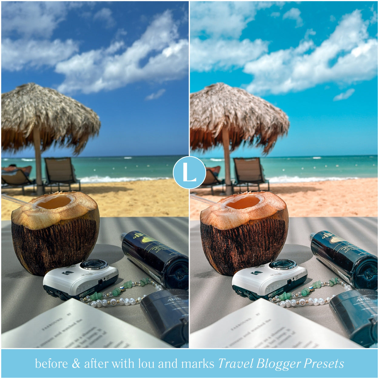 Travel Lightroom Presets For Bloggers and Photographer photo editing in Adobe Lightroom Instaram