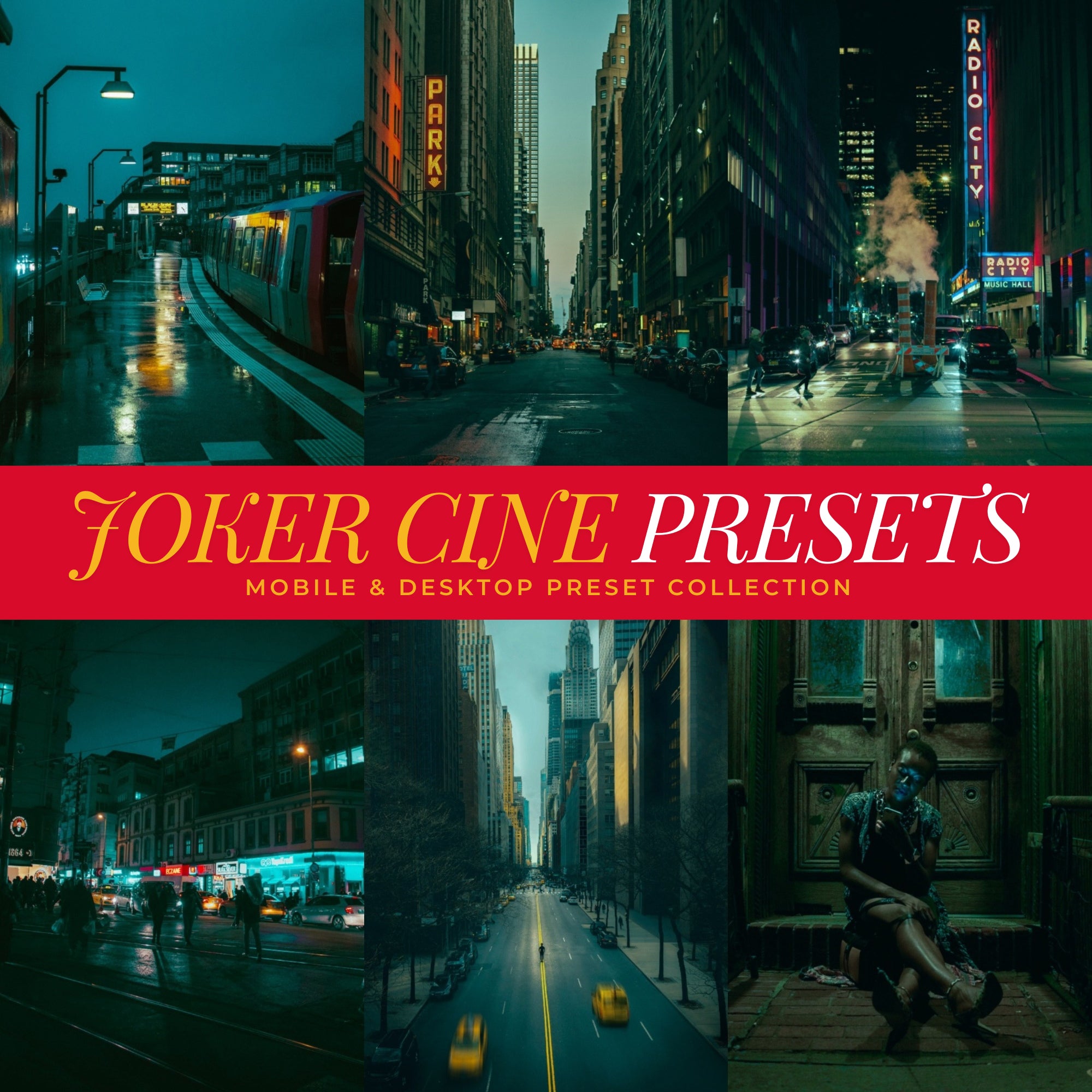 Joker Cinematic Lightroom Presets