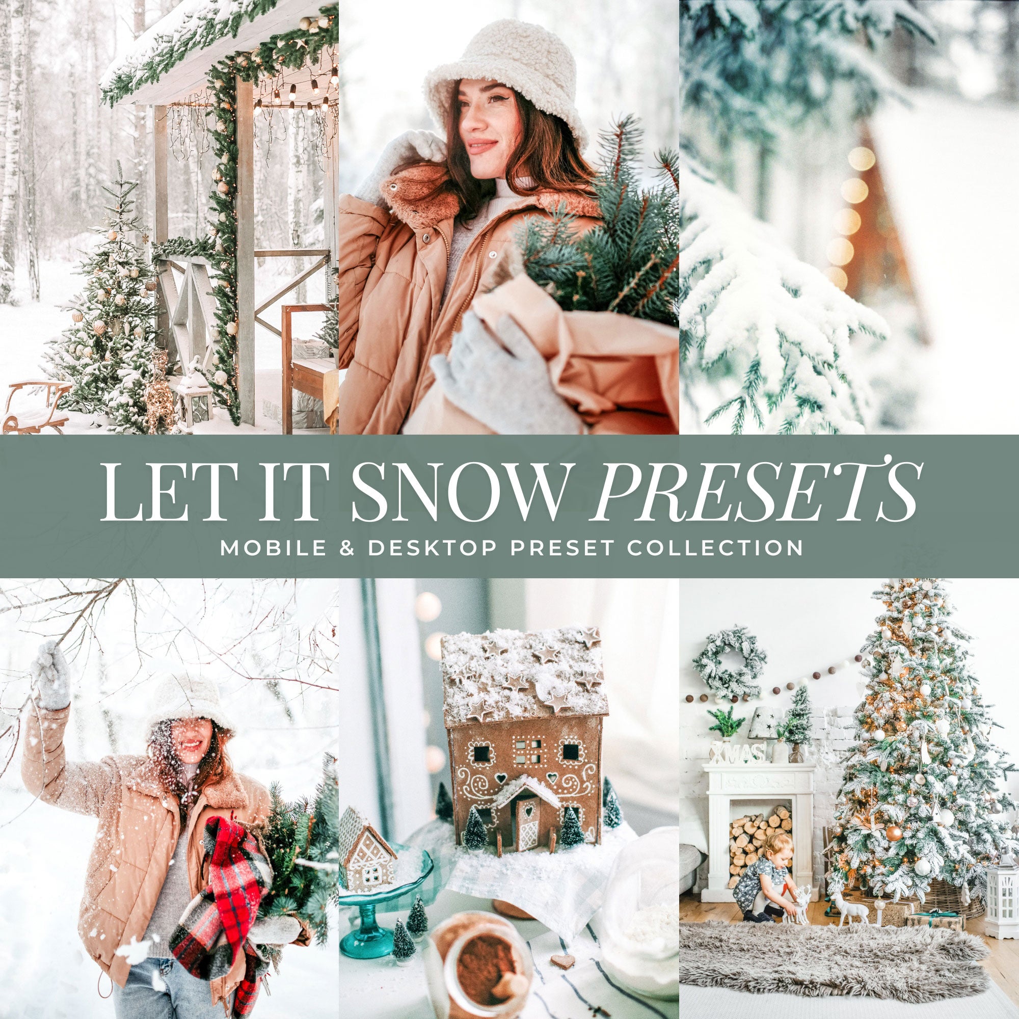Let It Snow Lightroom Presets For Winter Snow By Lou And Marks Presets